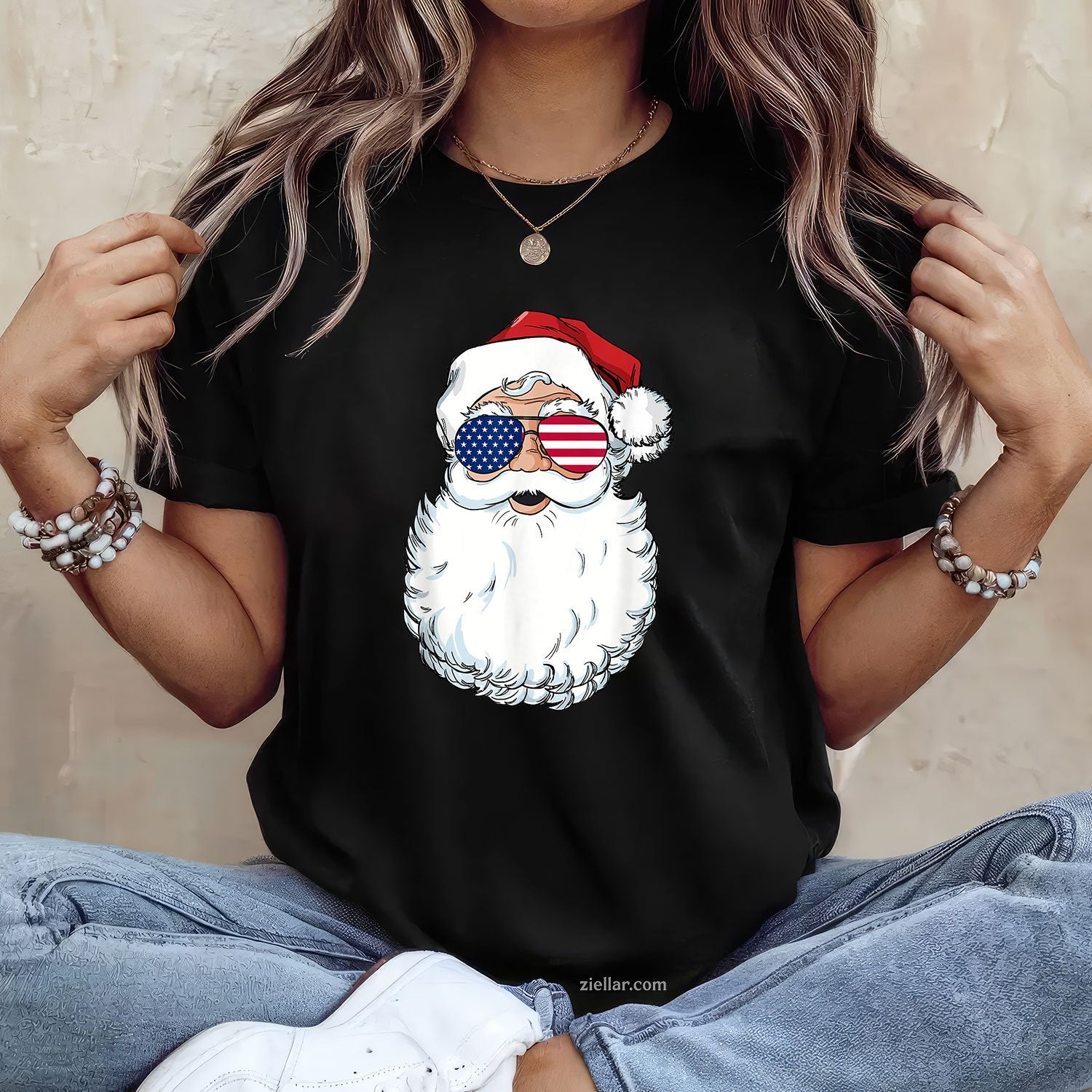 Santa Claus Patriotic USA