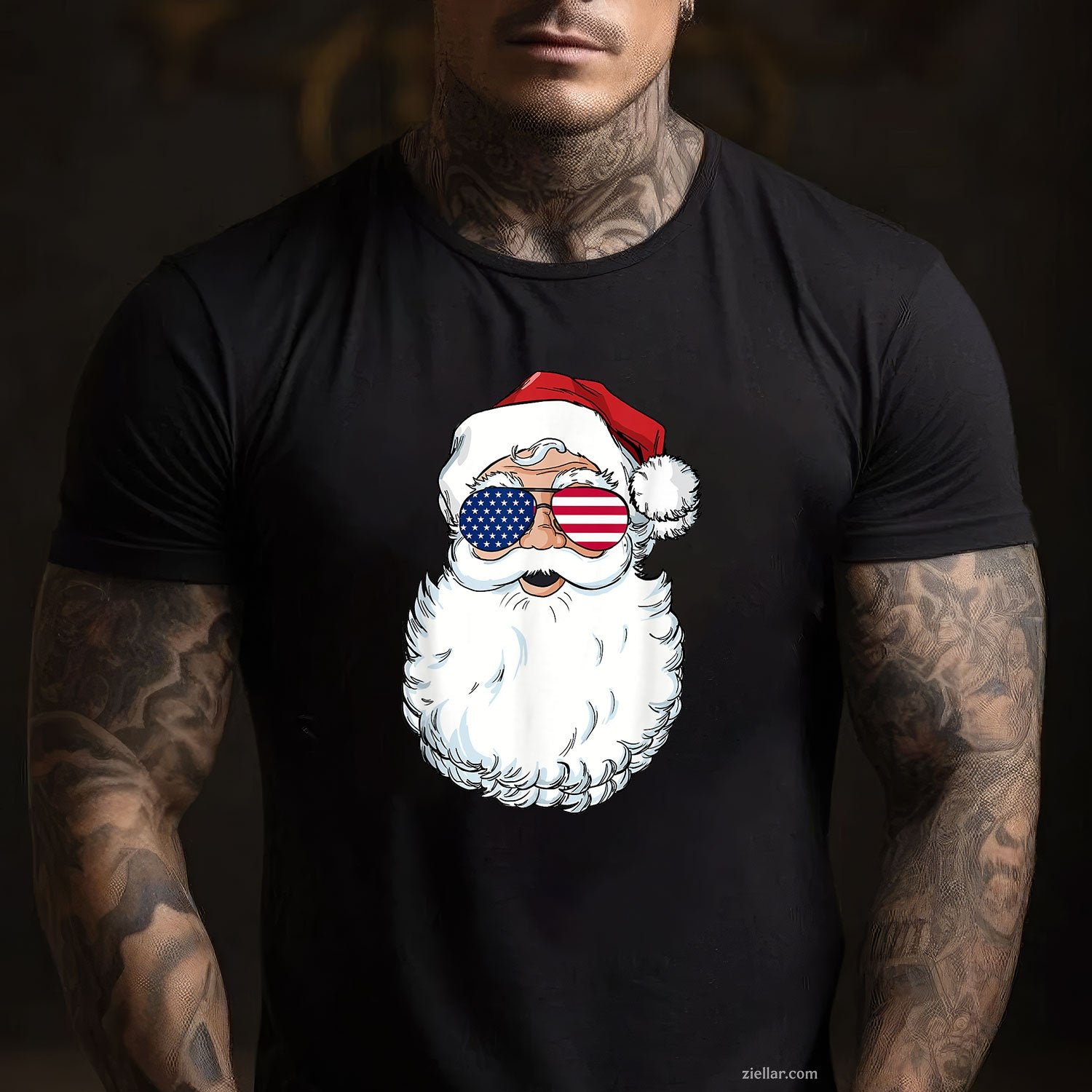 Santa Claus Patriotic USA