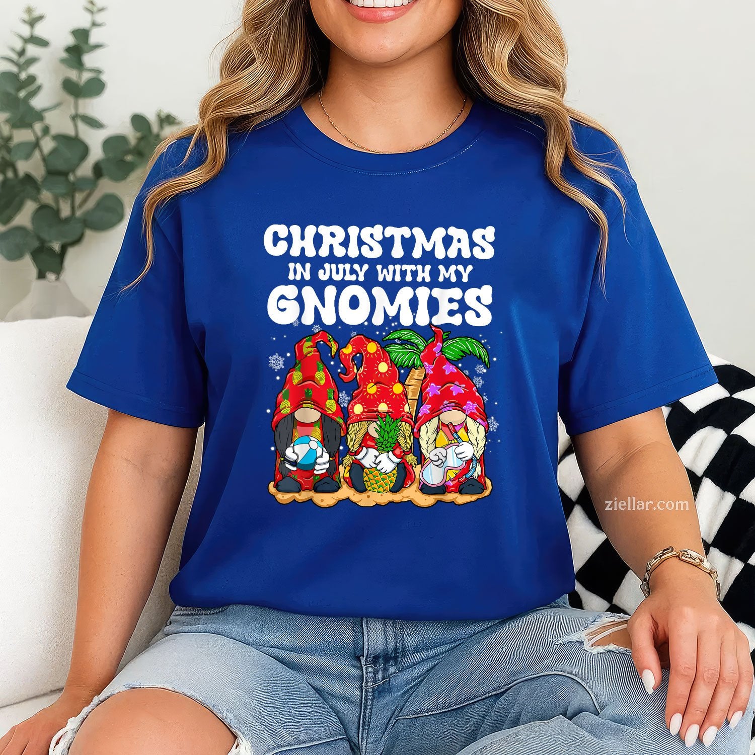 Summer Vacation Gnomes Lover Funny Christmas