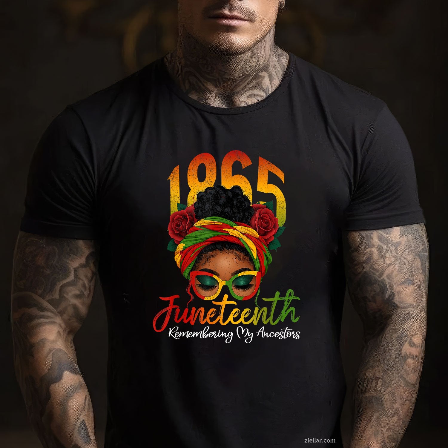 TShirt My Ancestors Women Remembering Juneteenth Black