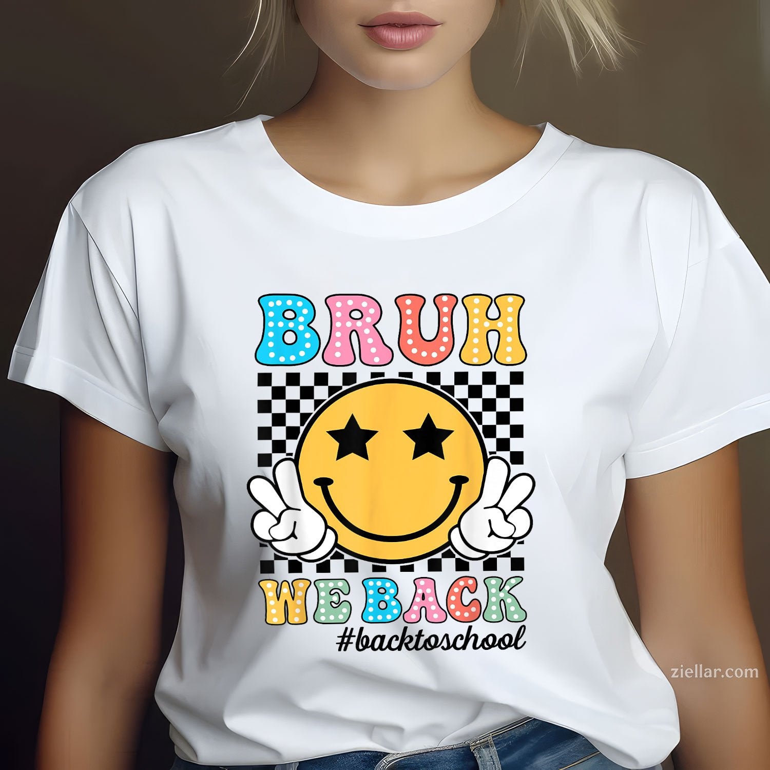 Teachers Bruh We Back Tee and T-Shirt, Retro Back to School T-Shirt for Men and Women Adults