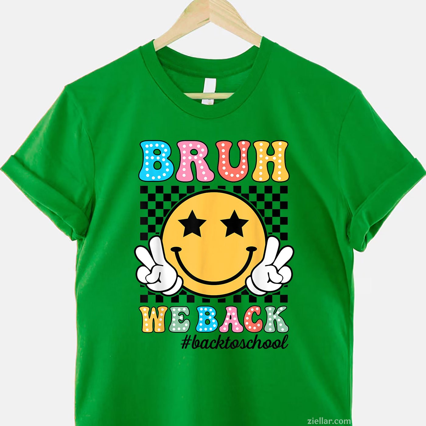 Teachers Bruh We Back Tee and T-Shirt, Retro Back to School T-Shirt for Men and Women Adults