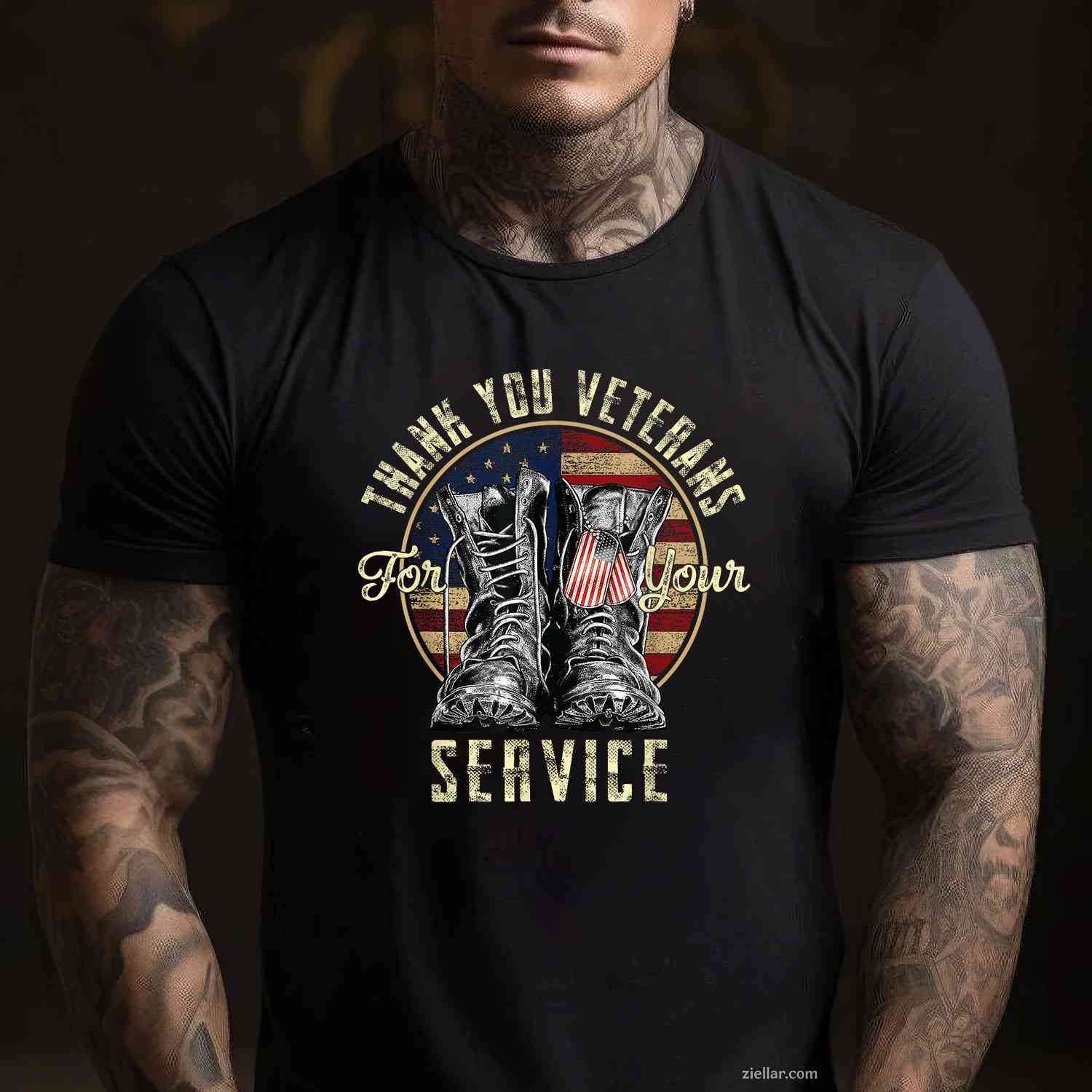 Thank You Veterans For Your Service Veterans Day T-Shirt And Tee For Adults