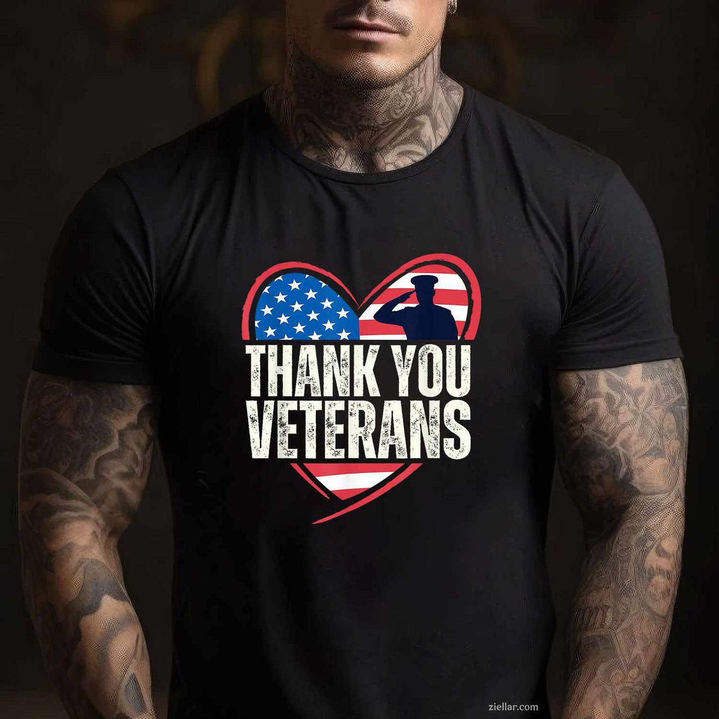 Thank You Veterans Day Memorial Day Partiotic Military Usa T-Shirt And Tee