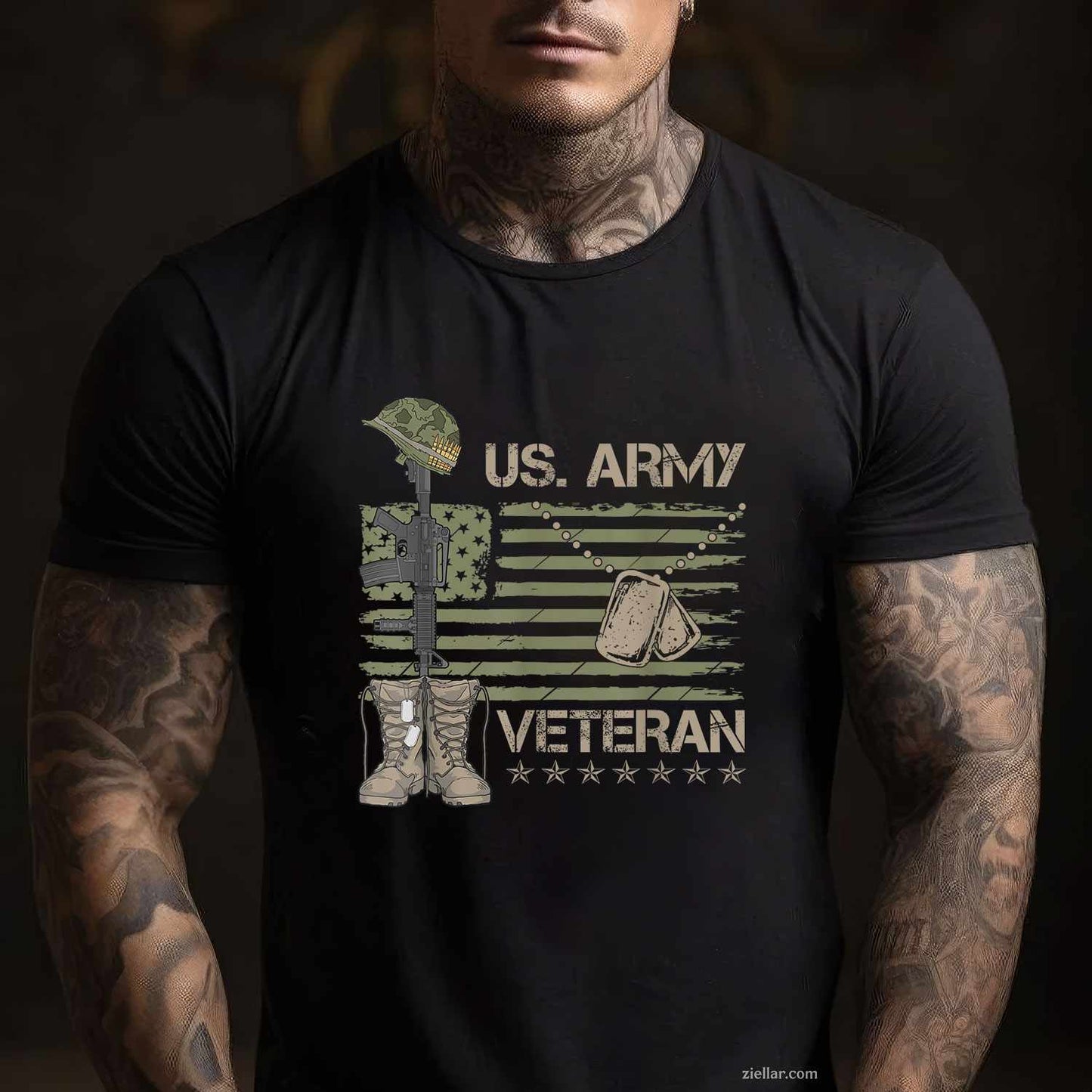 Thank You Veterans Sunflower, Military Veterans Day Tribute T-Shirt And Tee For Adults