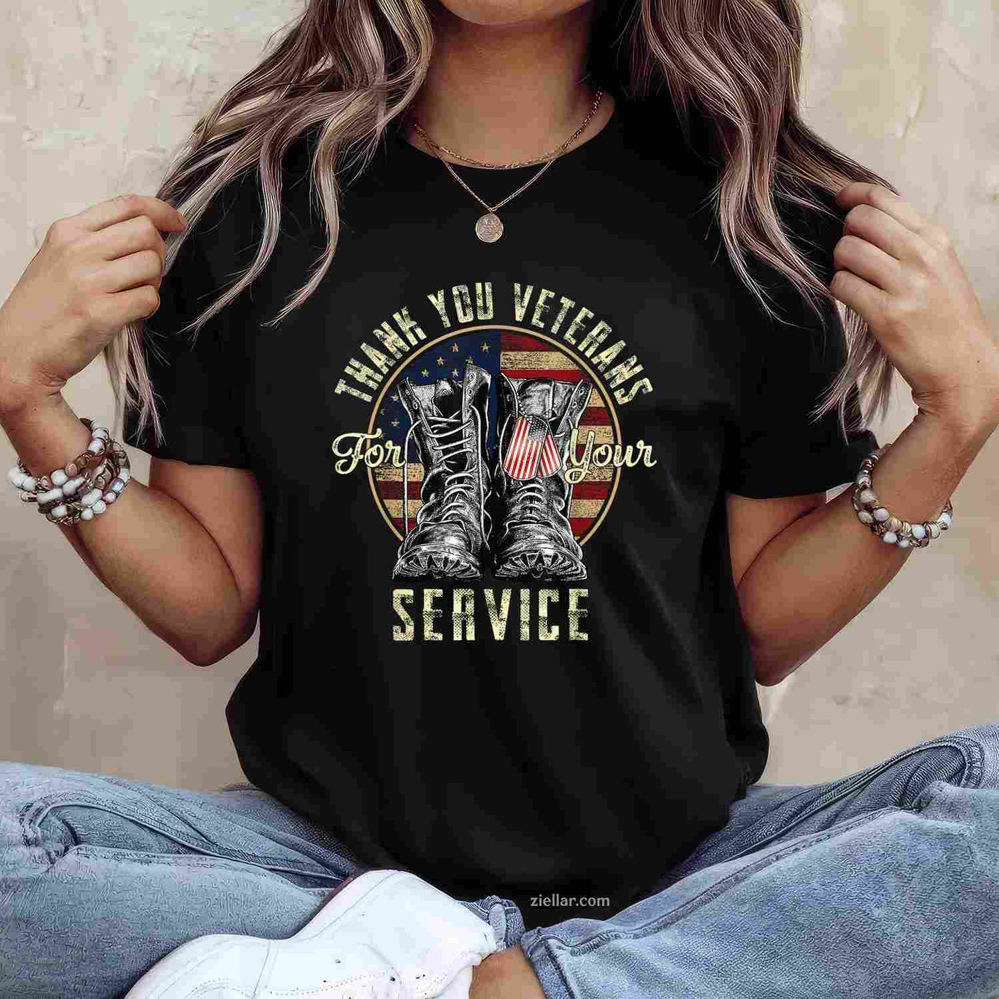Thank You Veterans For Your Service Veterans Day T-Shirt And Tee For Adults