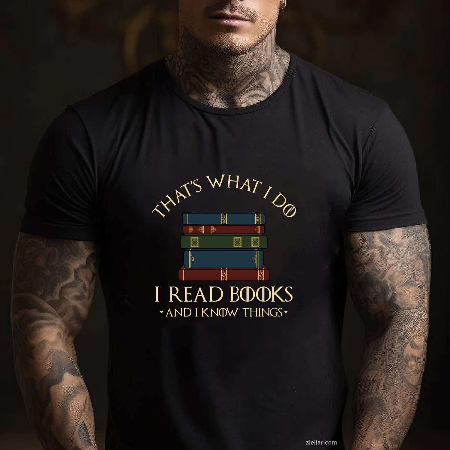 That's What I Do I Read Books And I Know Things - Reading Long Sleeve T-Shirt