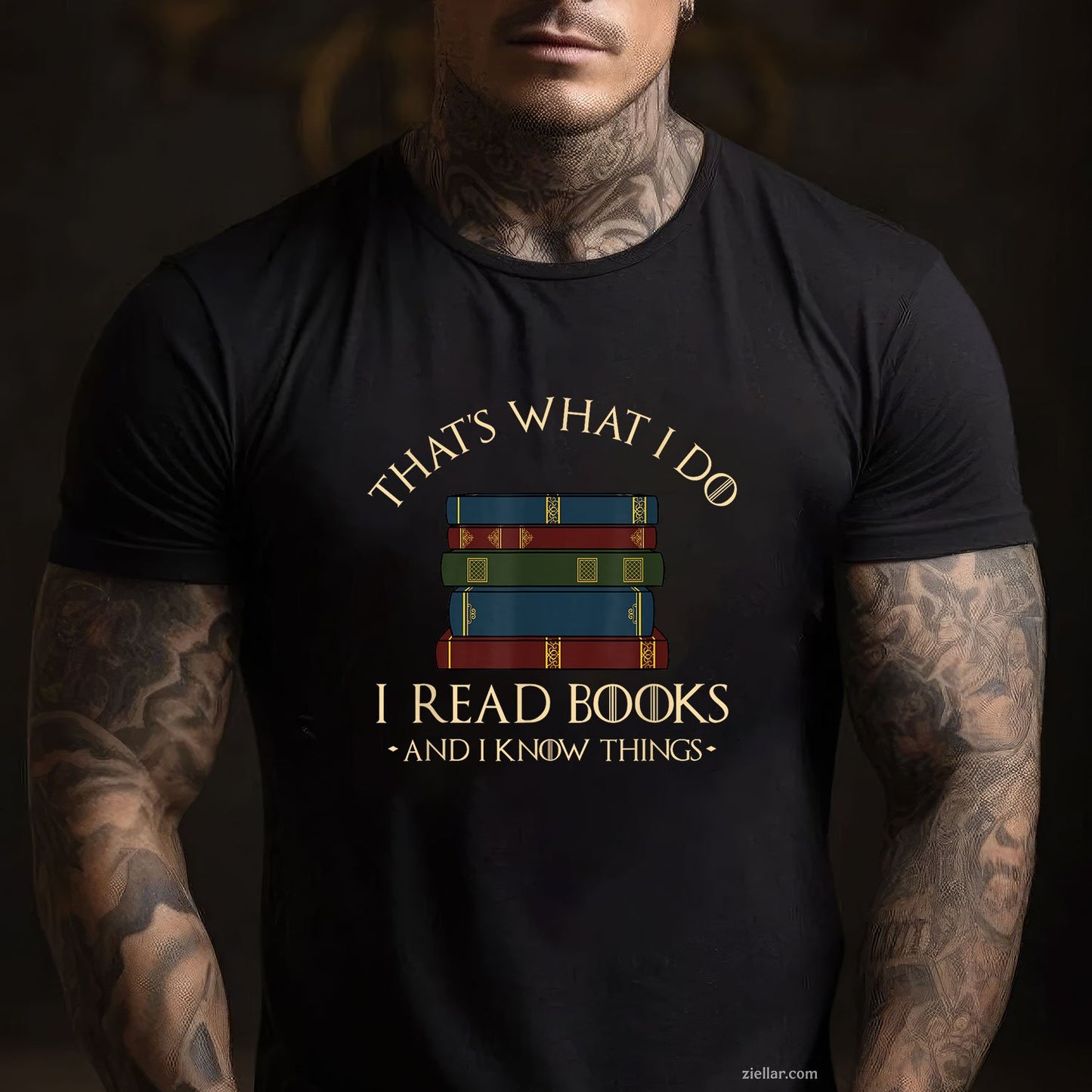 That's What I Do I Read Books And I Know Things - Reading T-Shirt