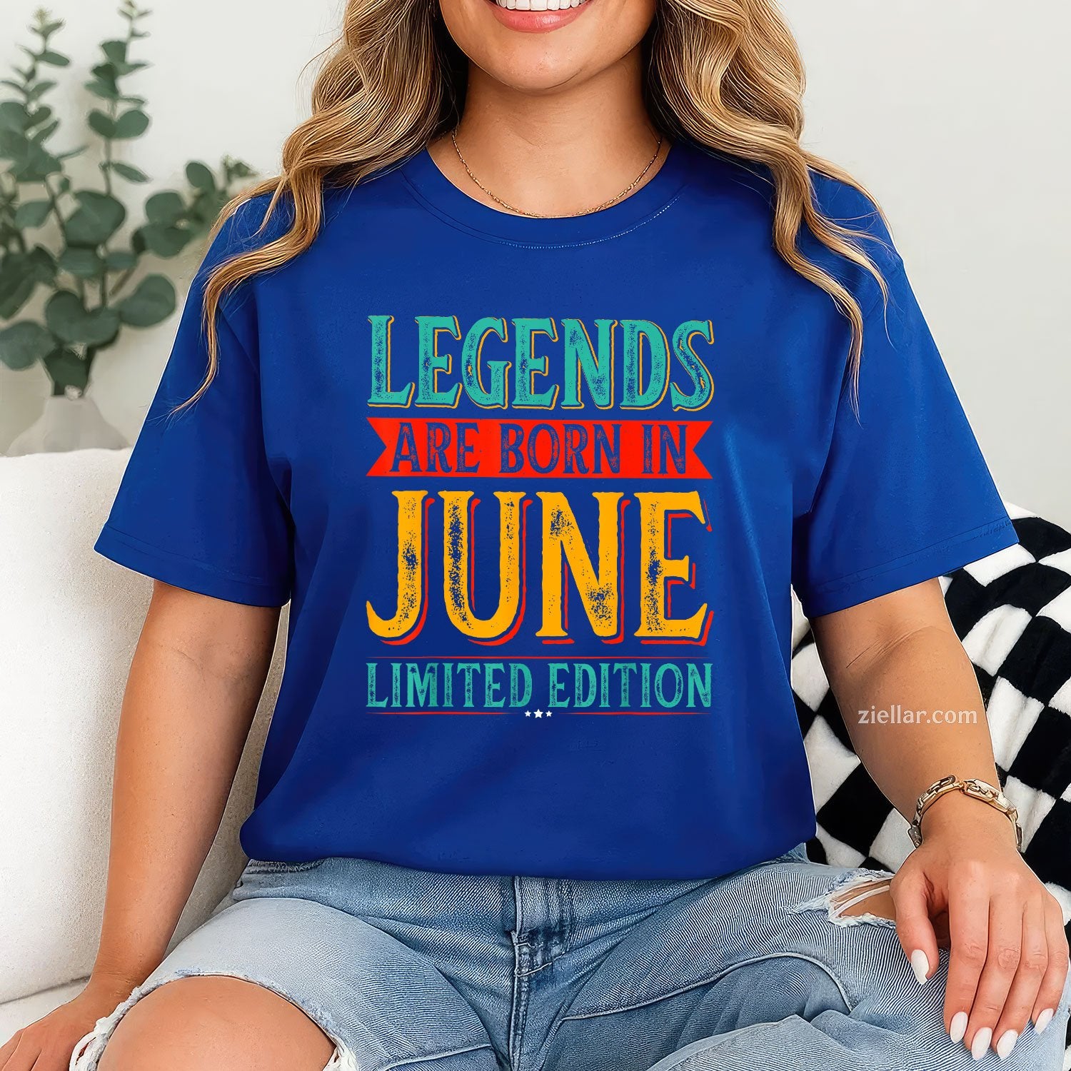 The Legends Are Born In June Birthday