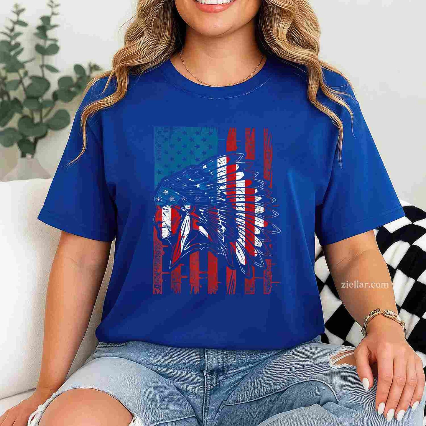 The Original Founding Fathers, A Vintage Native American Indian T-Shirt And Tee For Adults Tee Gift