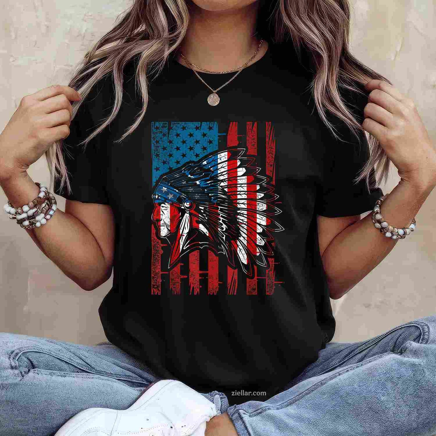 The Original Founding Fathers, A Vintage Native American Indian T-Shirt And Tee For Adults Tee Gift