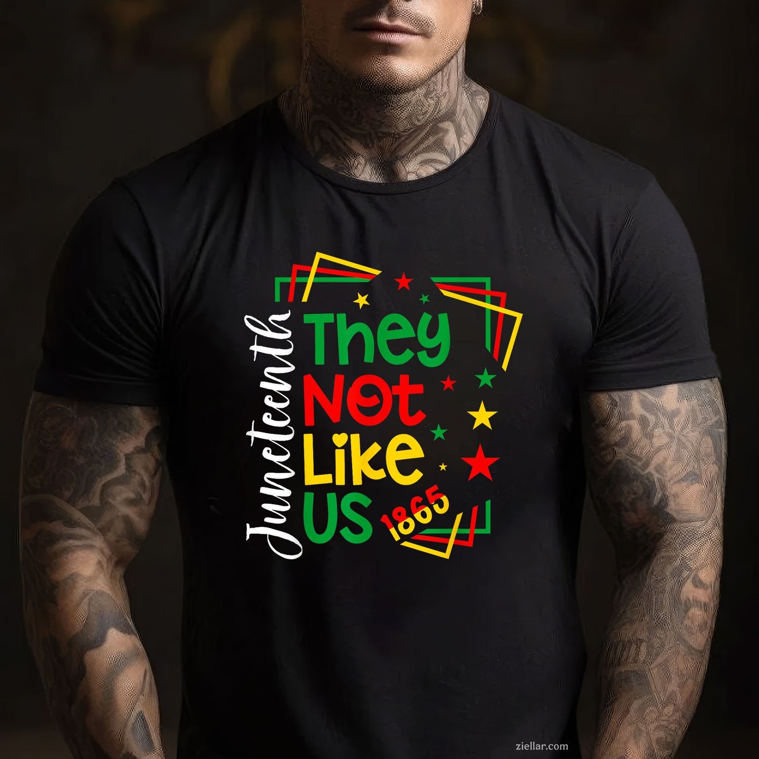 They Dont Like Us Shirt Juneteenth 1865 Pride