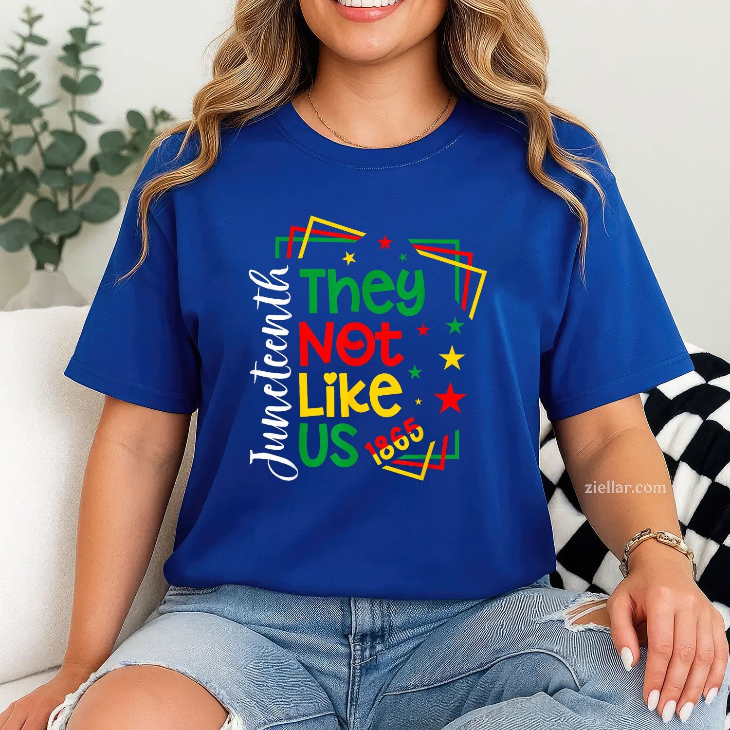 They Dont Like Us Shirt Juneteenth 1865 Pride