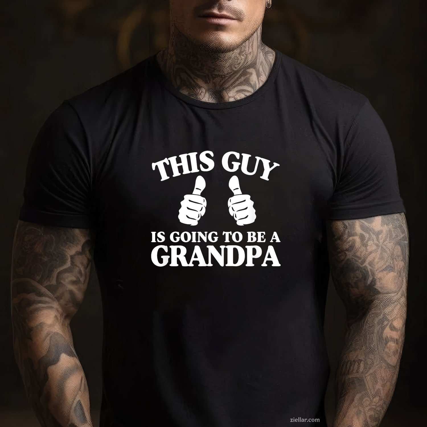 This Guy Is Going to Be A Grandpa Pregnancy Announcement T-Shirt Tee for Men Women Adults Unisex
