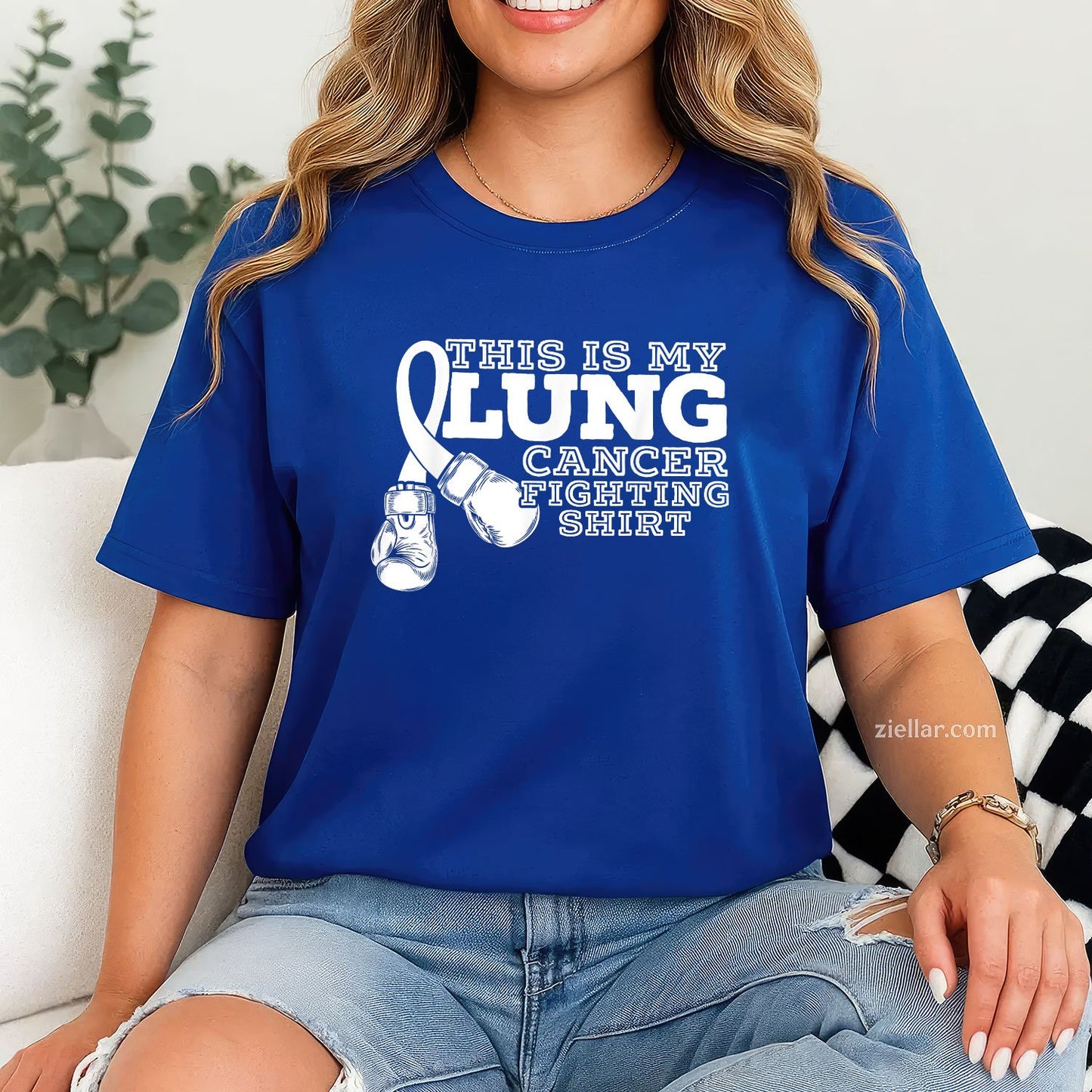 This Is My Lung Cancer Fighting Lung Cancer Awareness Tee and T-Shirt, Lung Cancer Awareness Support T-Shirt for Men and Women Adults
