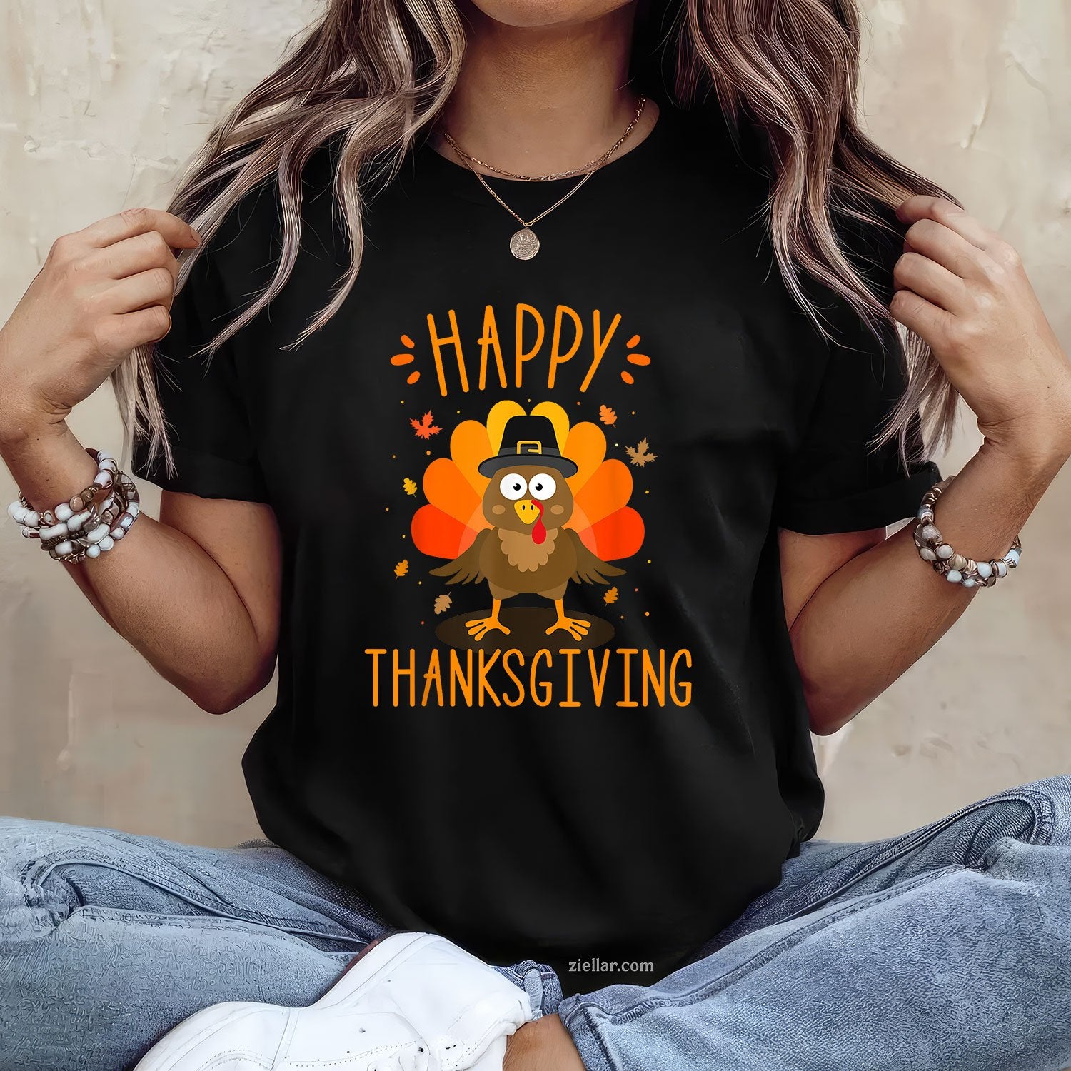 Turkey Day Family Dinner Tee and T-Shirt, Happy Thanksgiving T-Shirt Gift for Adults
