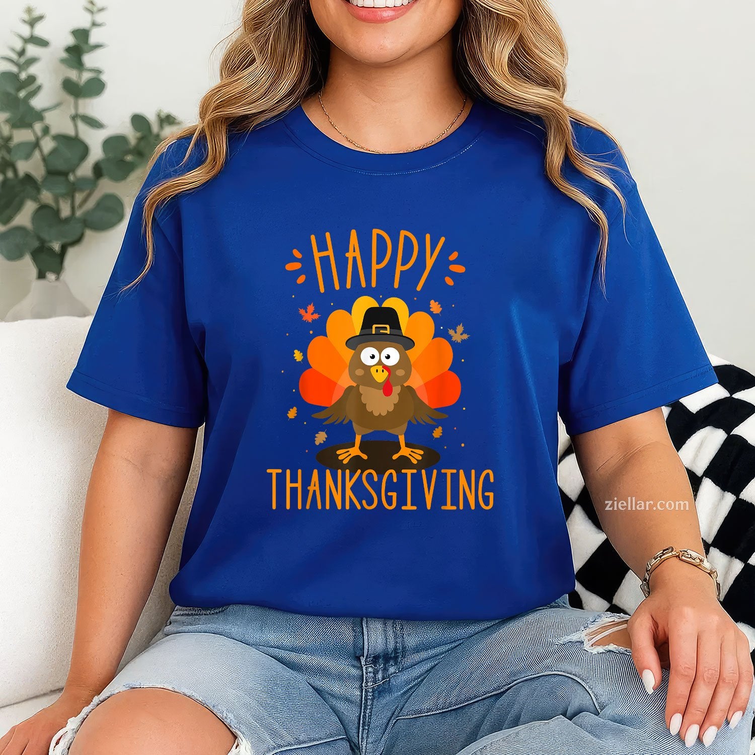 Turkey Day Family Dinner Tee and T-Shirt, Happy Thanksgiving T-Shirt Gift for Adults
