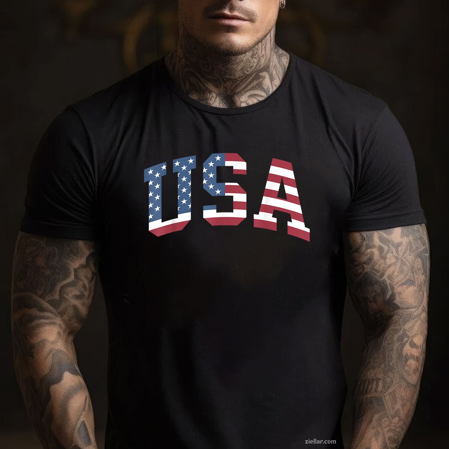 USA Shirt Women Men