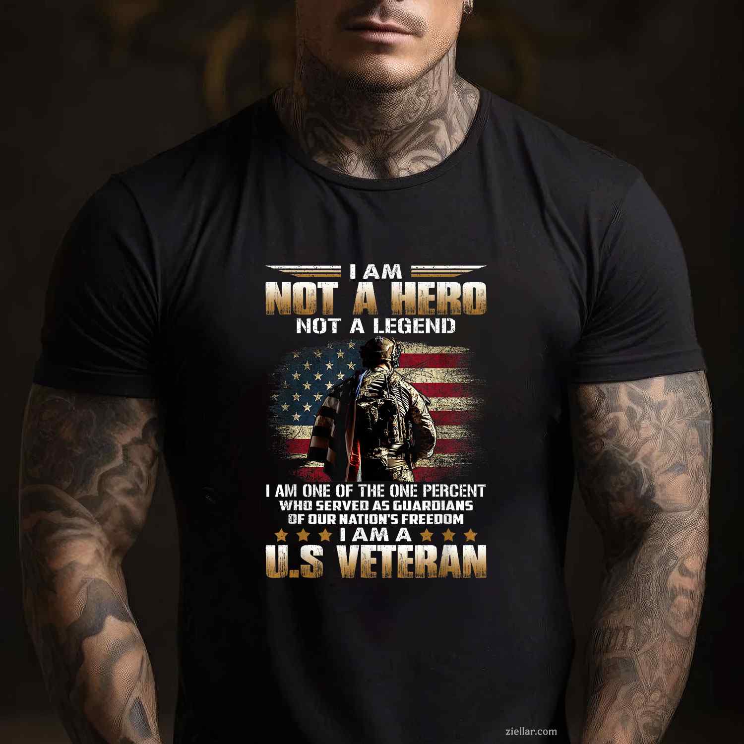 U.S.Army Veteran T-Shirt For Veteran Day Gift Idea For Men Women