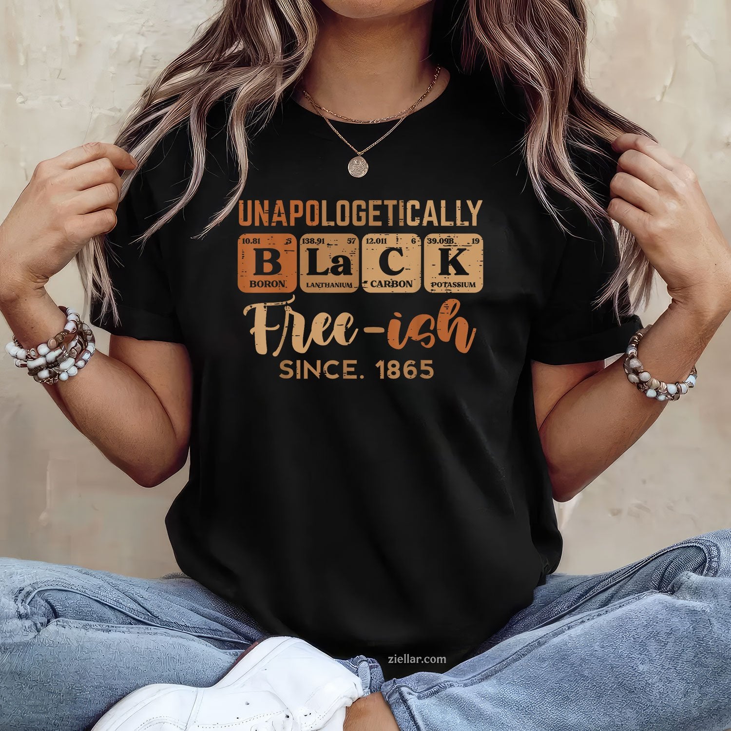 Unapologetically Black Freeish 1865 Juneteenth Men Women Kid TShirt Unisex