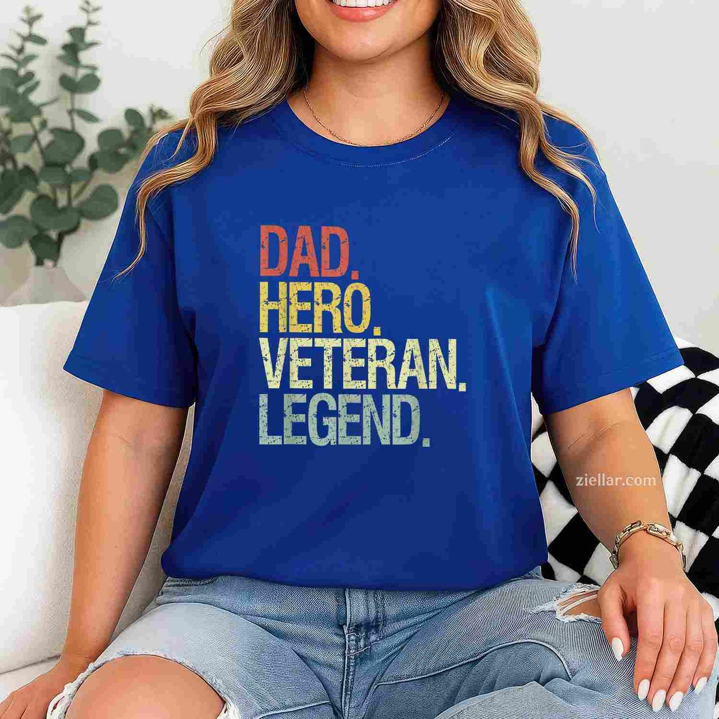 Veteran Dad T-Shirt And Tee For Men