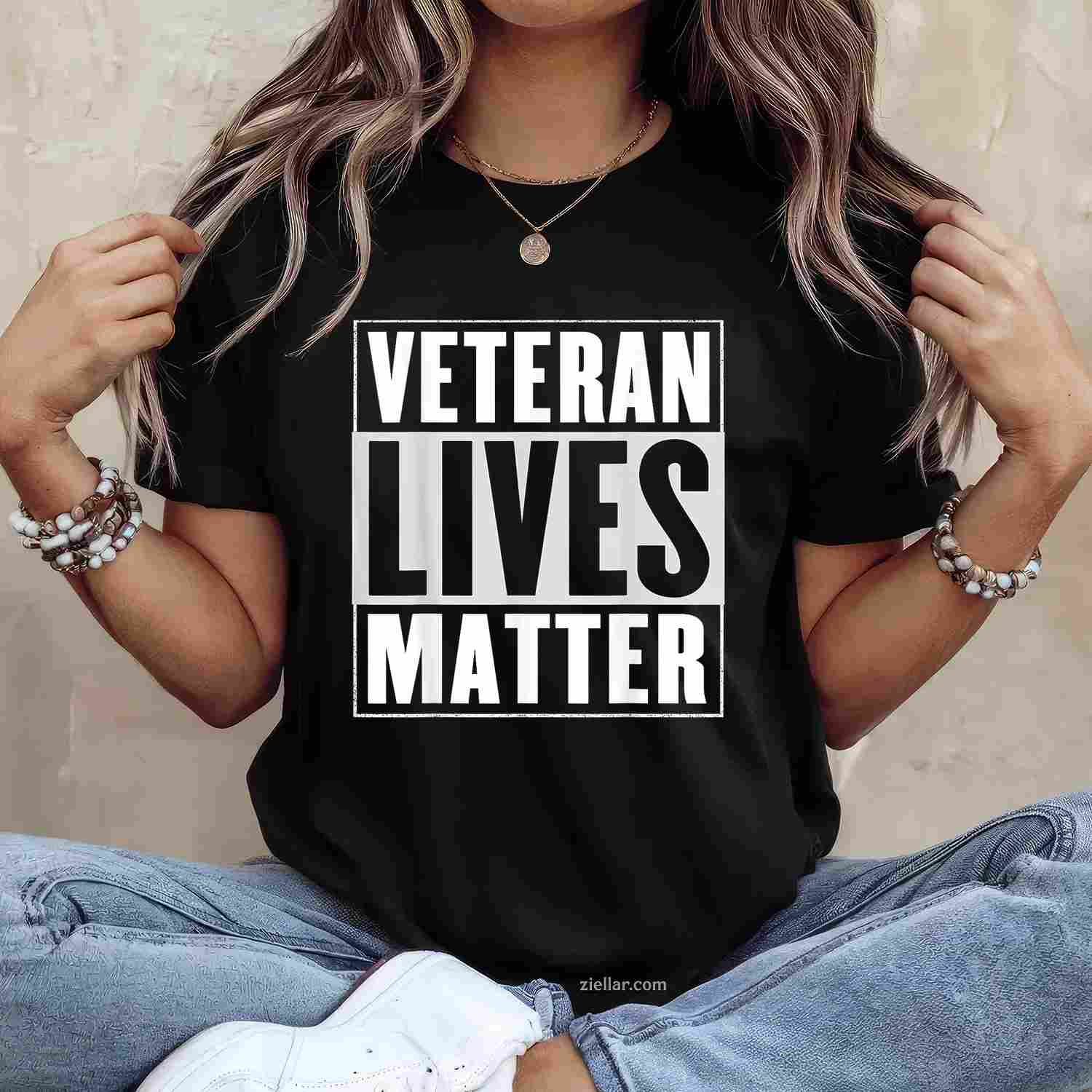 Veteran Lives Matter T-Shirt And Tee For All Adults