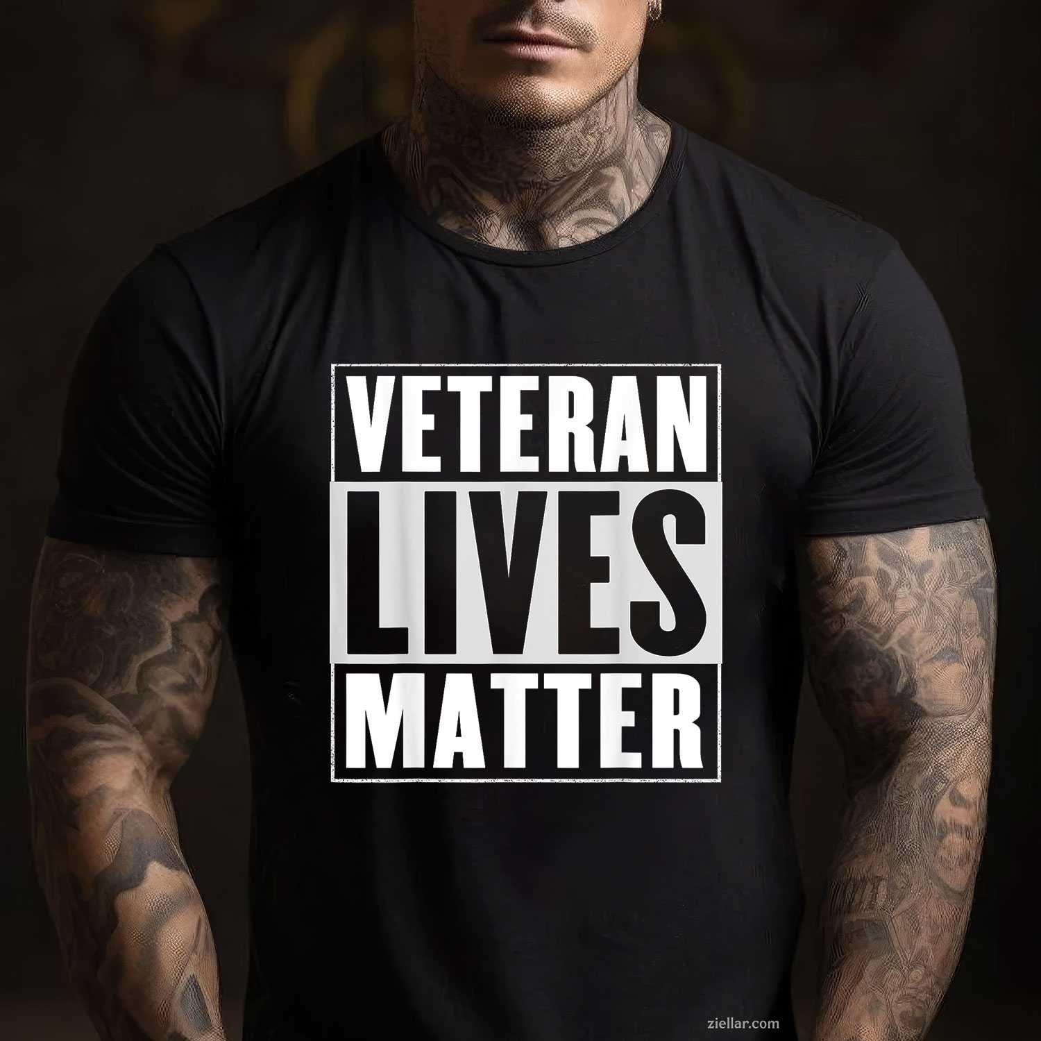 Veteran Lives Matter T-Shirt And Tee For All Adults