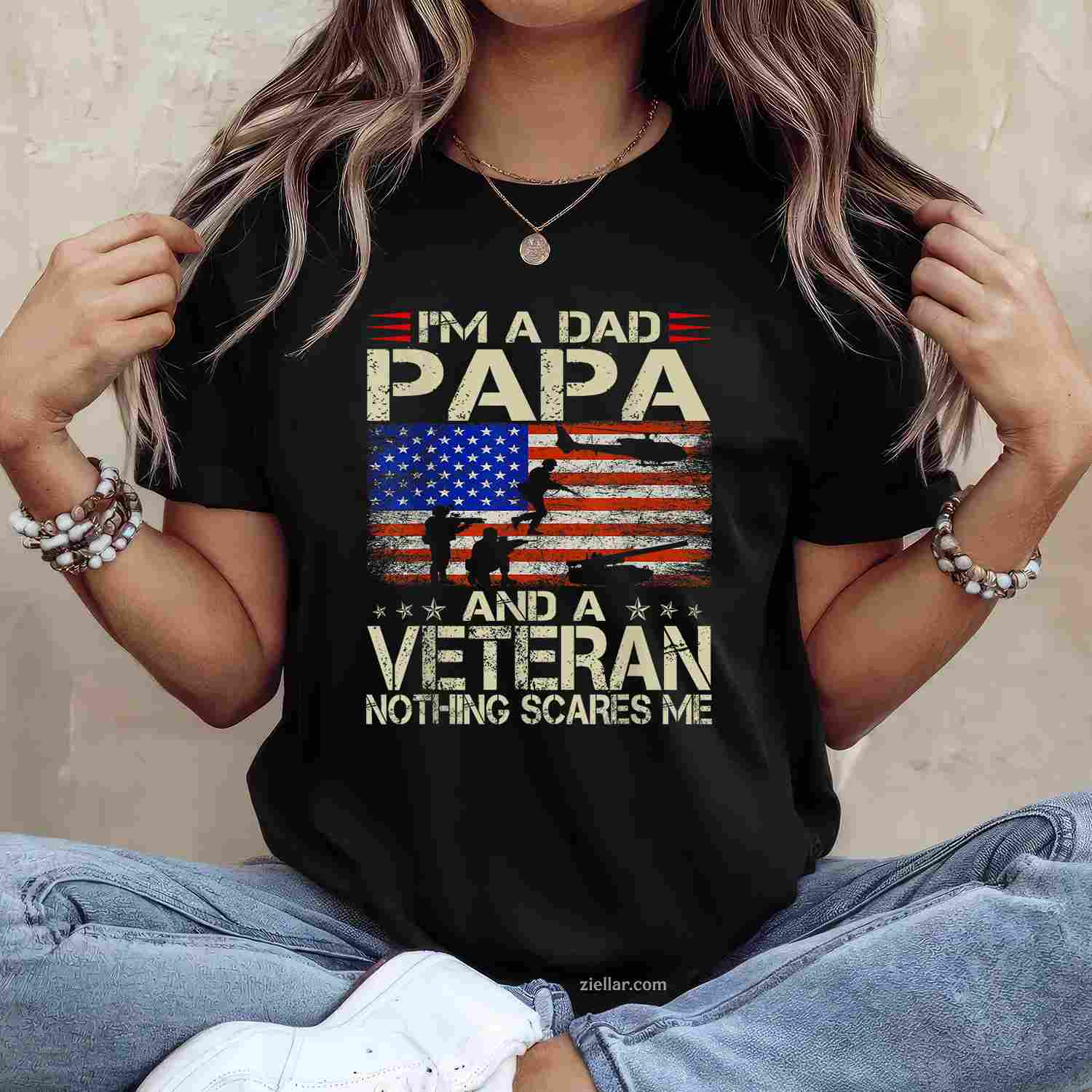 Veteran Wife Us Veteran Army Husband Soldier T-Shirt And Tee For Women