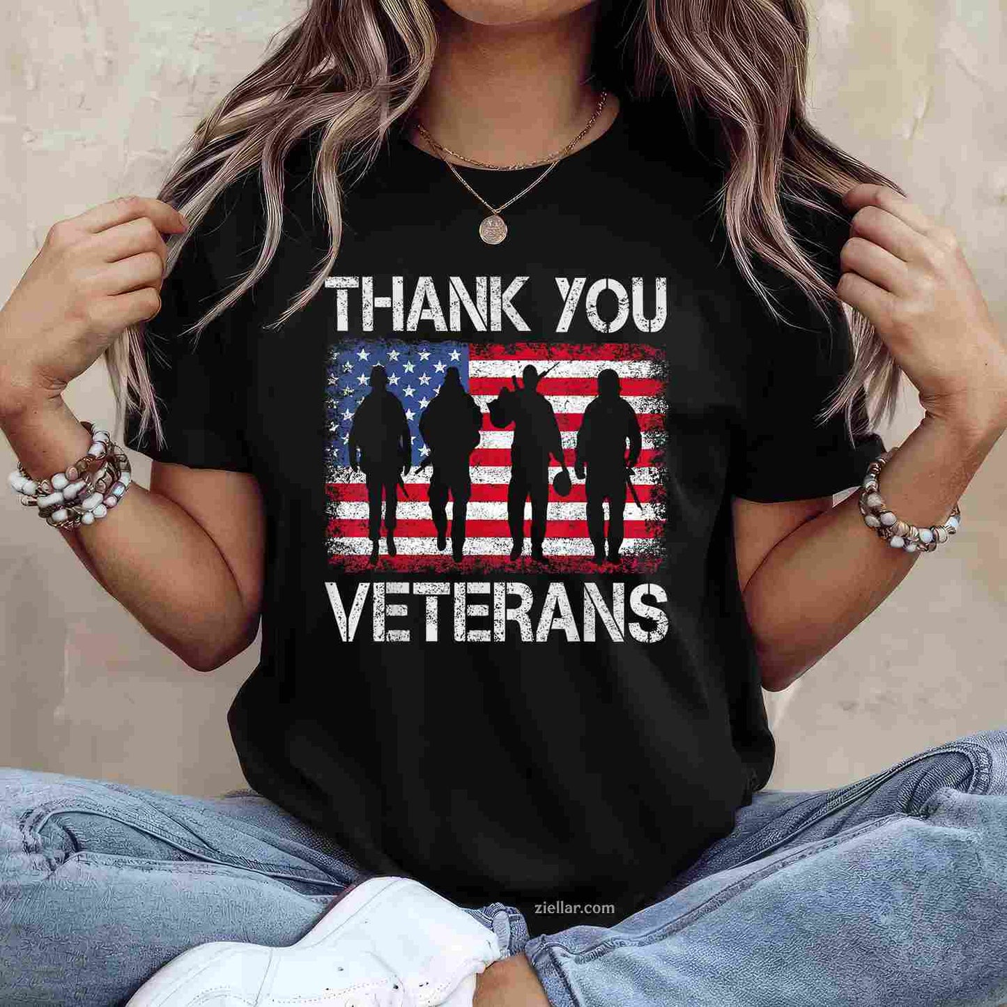 Veterans Day Shirt Gifts Thank You Veterans Proud Tee T-Shirt And Tee For Adults