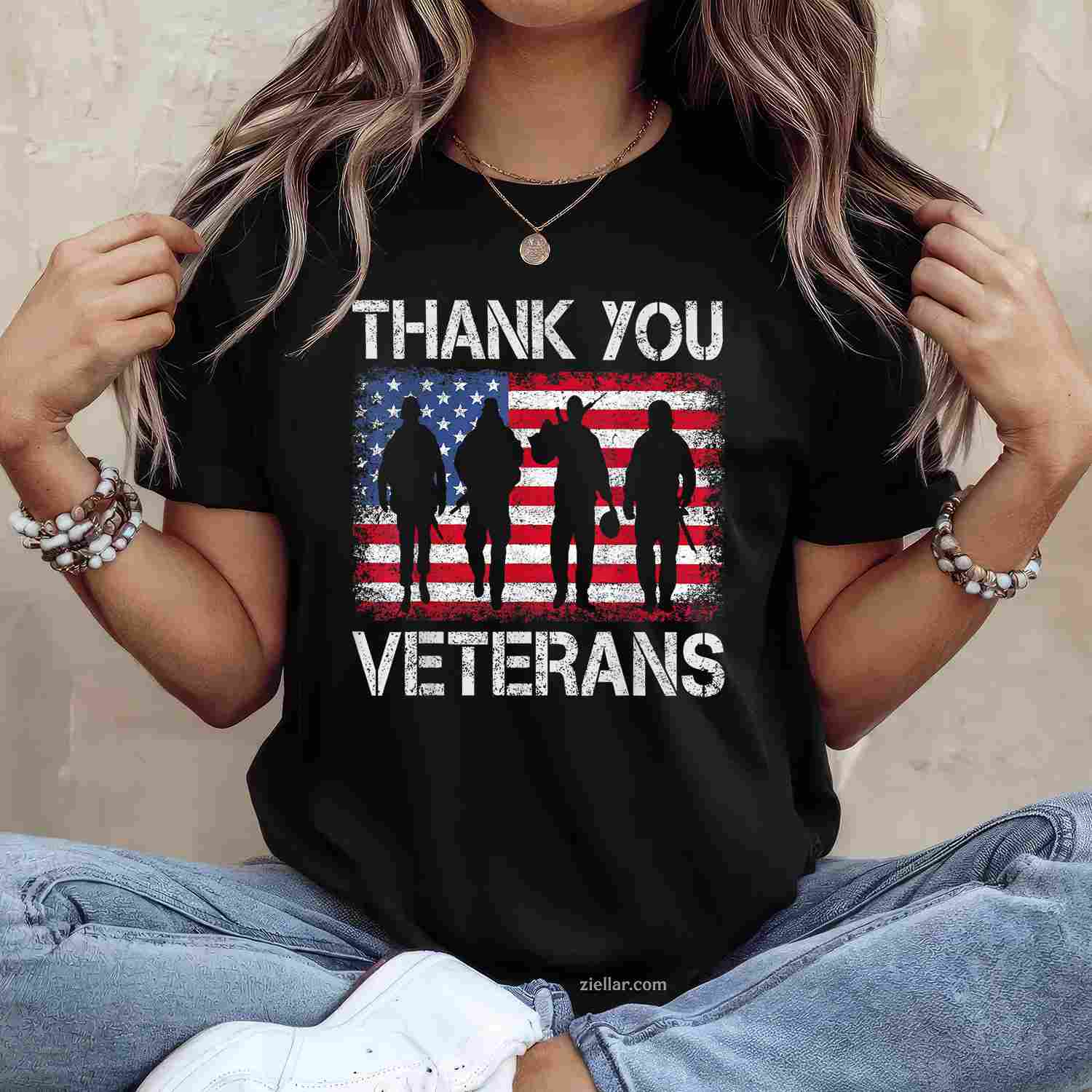 Veterans Day Shirt Gifts Thank You Veterans Proud Tee T-Shirt And Tee For Adults
