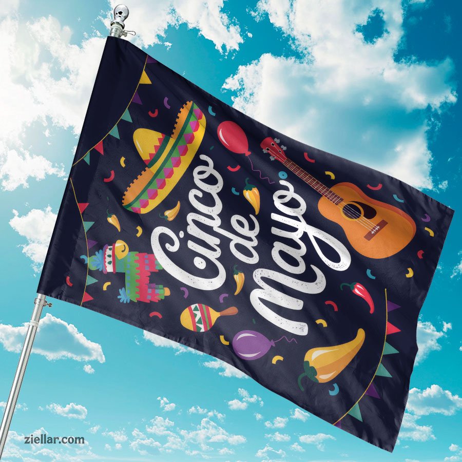 Vibrant and Festive Cinco de Mayo Celebration Perfect for Party Decorations