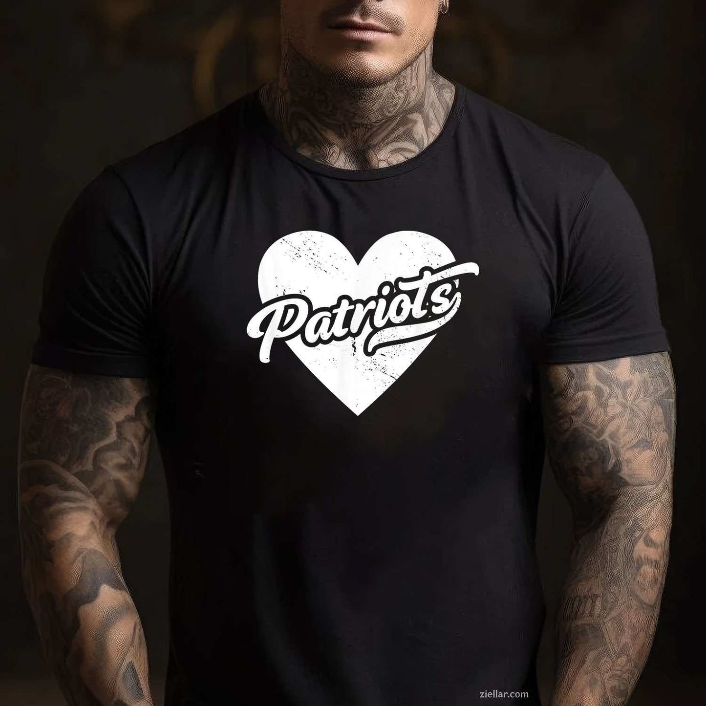 Vintage Patriots School Spirit Go Patriots Love T-Shirt Tee for Men Women Adults Unisex