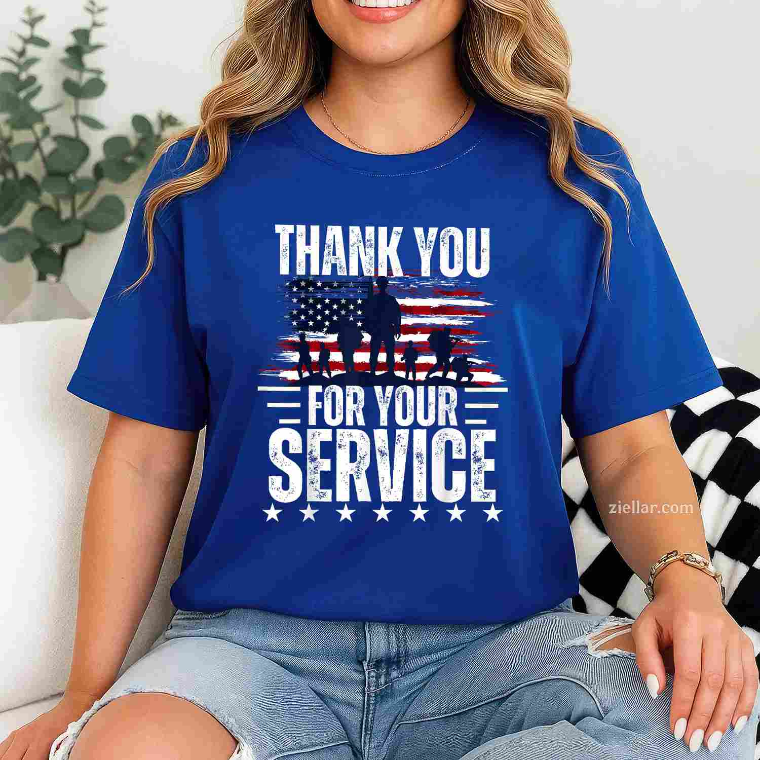 Vintage Veteran Thank You For Your Service Tee Veteran'S Day T-Shirt And Tee