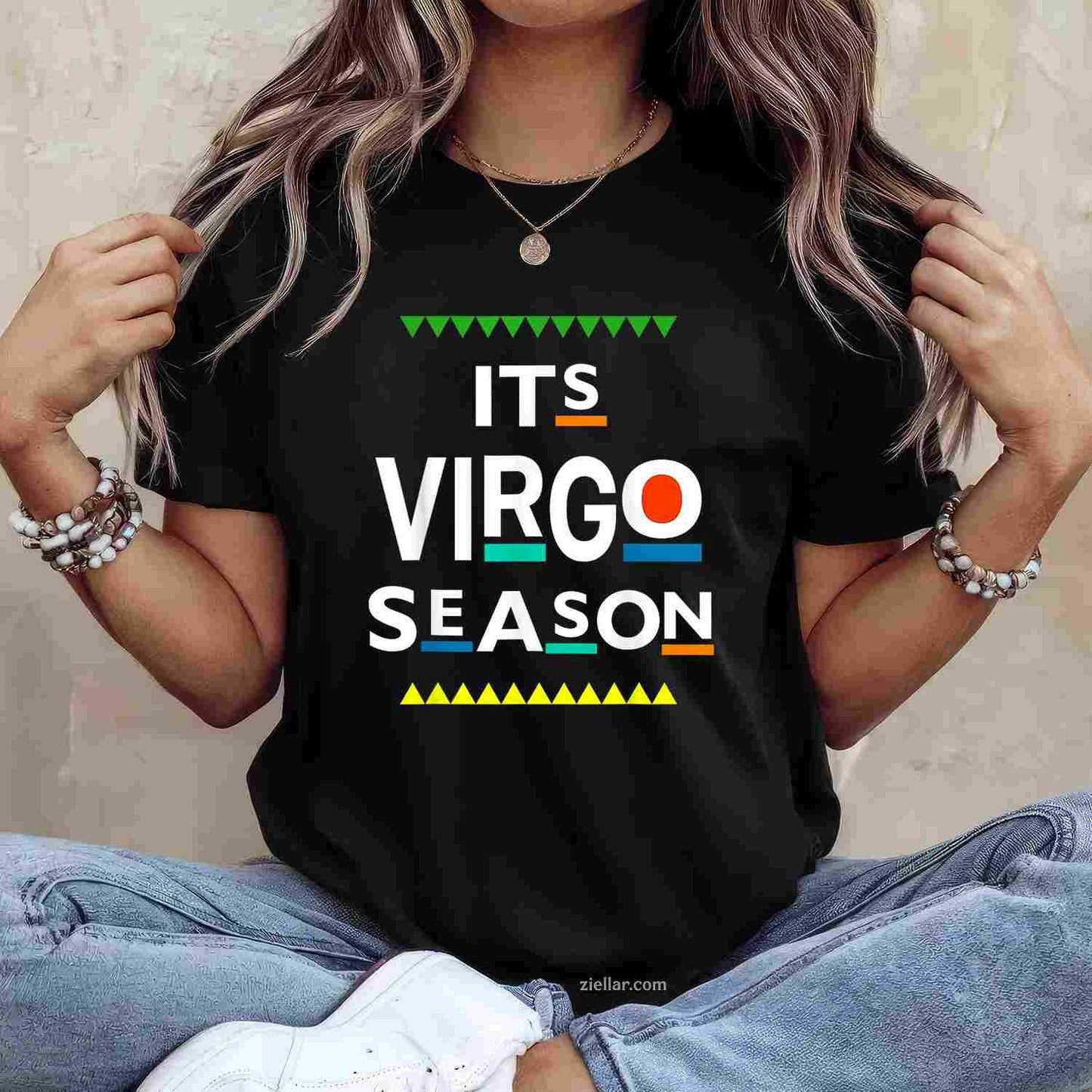 Virgo Birthday August September ITS LEO SEASON Funny Saying T-Shirt Tee for Men Women Adults Unisex