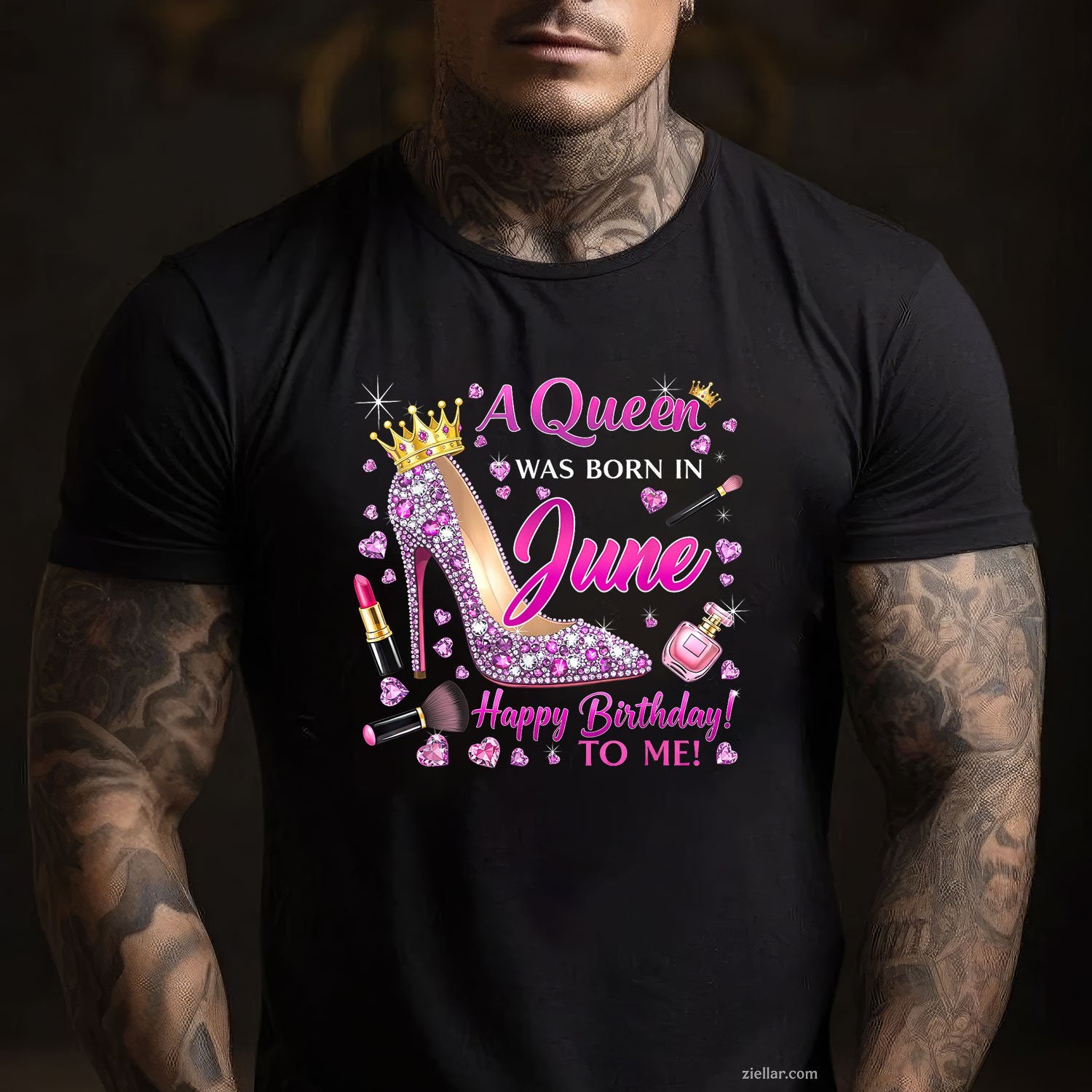Women Girl A Queen Was
