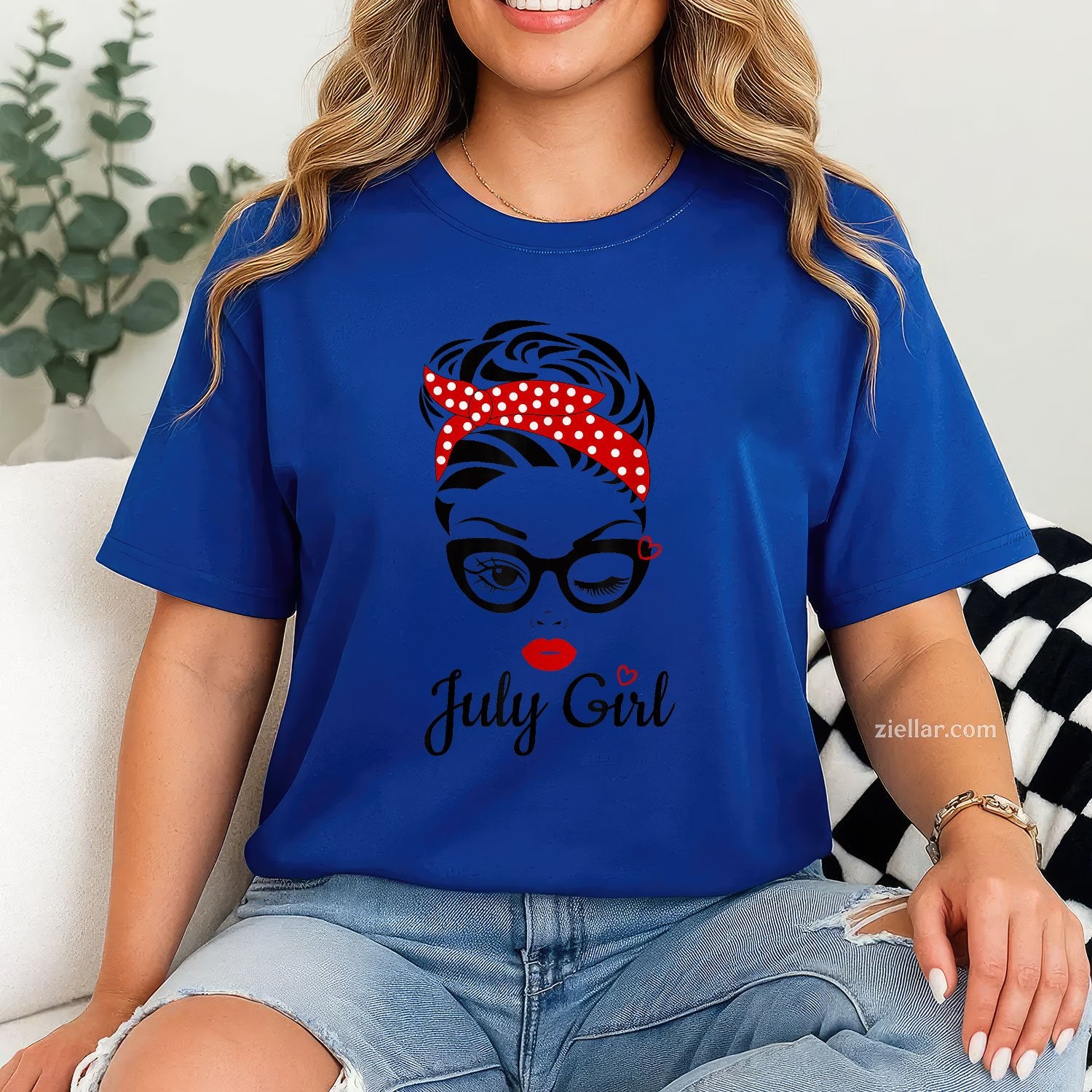 Women July Girl Birthday For