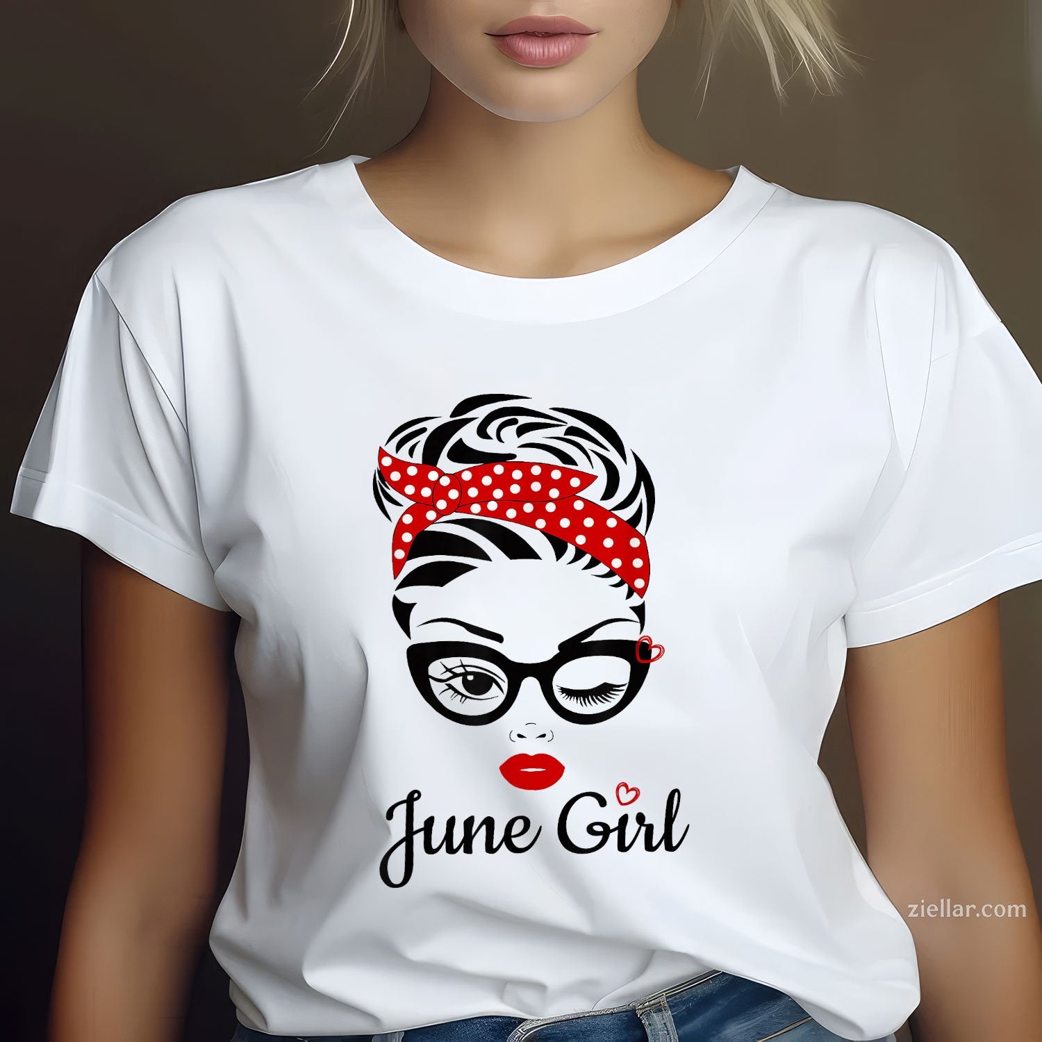 Women June Girl Birthday For Born
