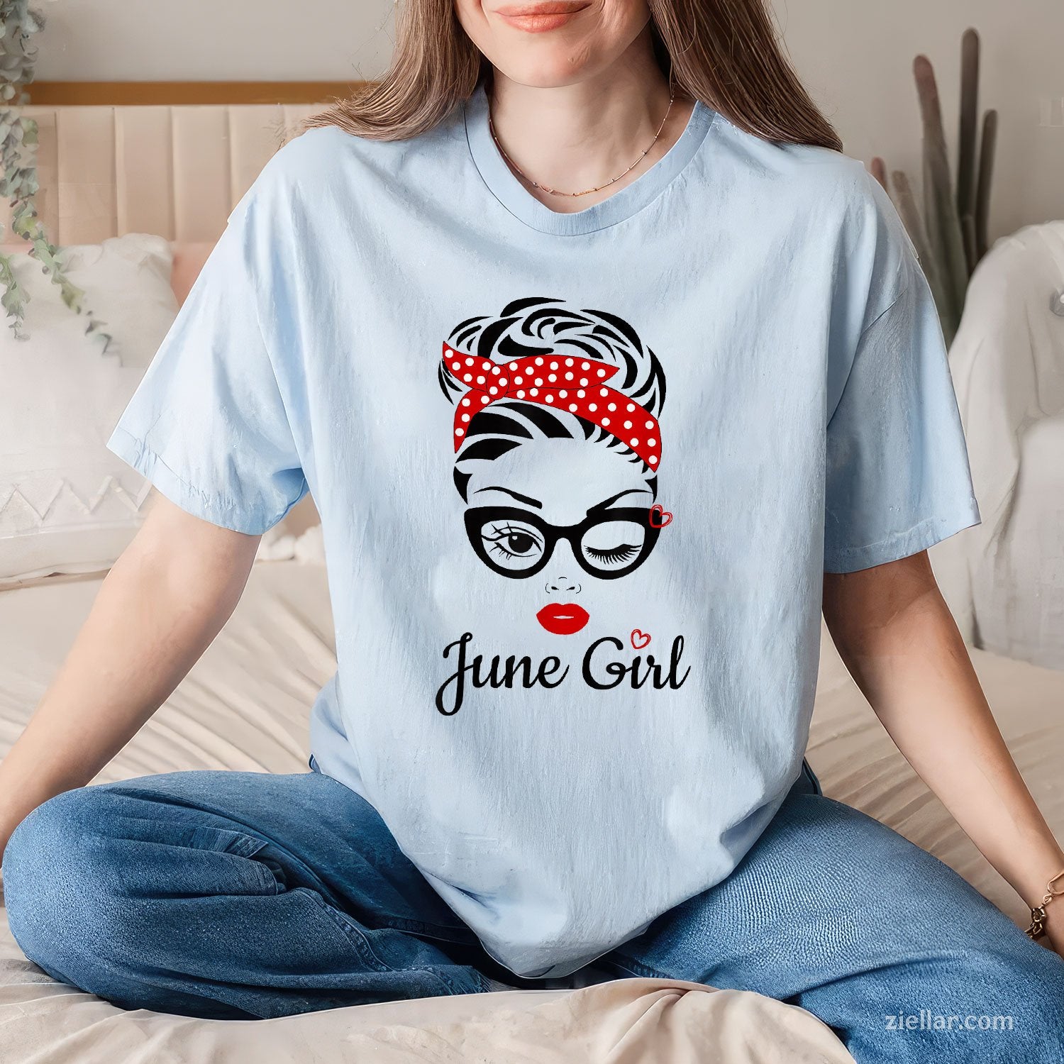 Women June Girl Birthday For Born