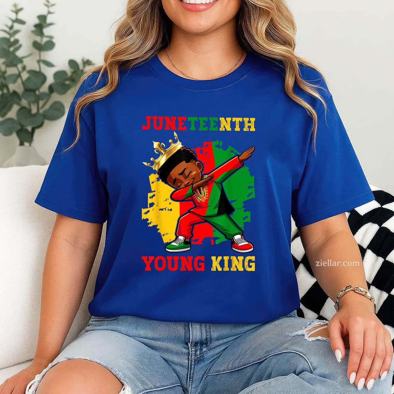 Young King African American 1865 Juneteenth Pride