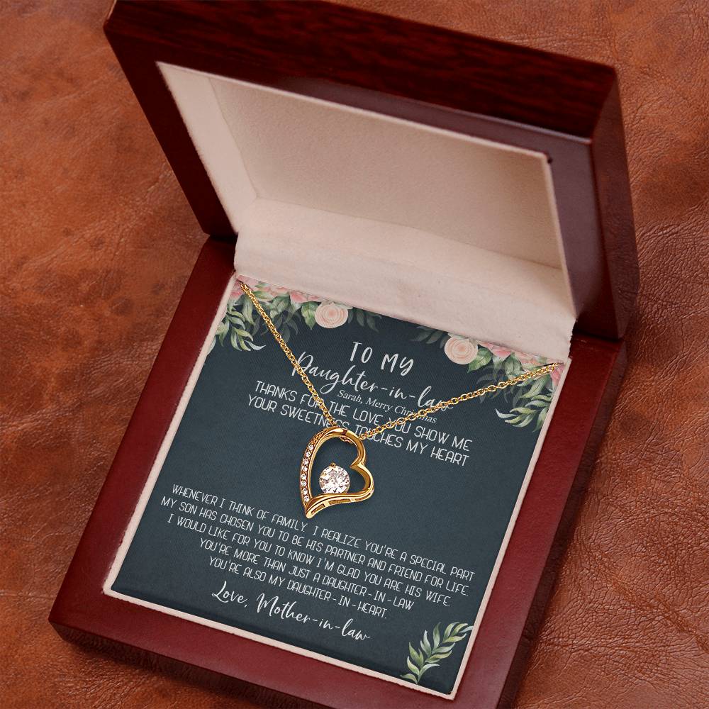 Sarah, Merry Christmas Necklace