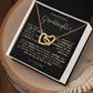 805D I LOVE MY GRANDDAUGHTER Forever Necklace, Birthday Xmas Gift from Papa Grandpa