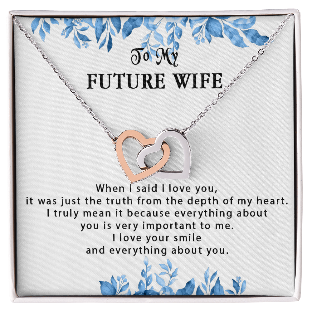 90D Girlfriend Necklace, Future Wife Necklace, To My Future Wife Necklace