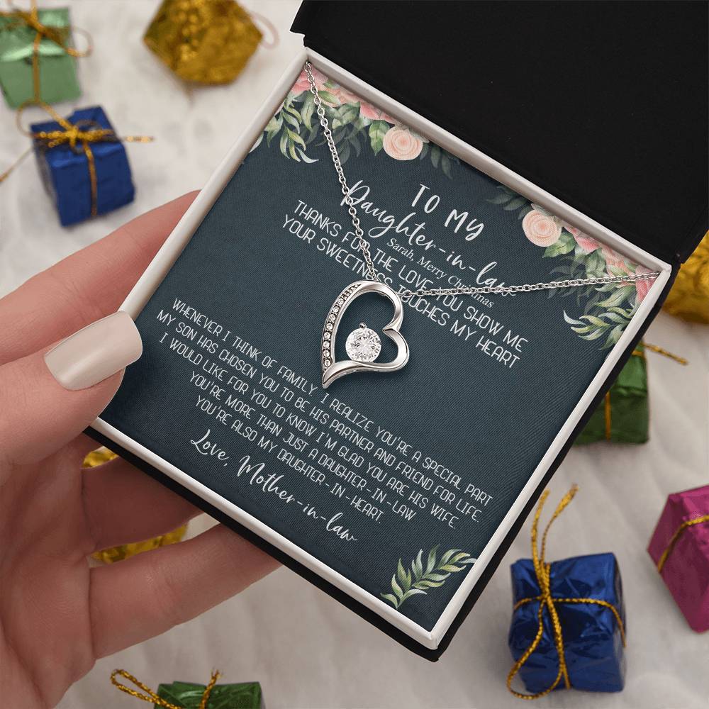 Sarah, Merry Christmas Necklace