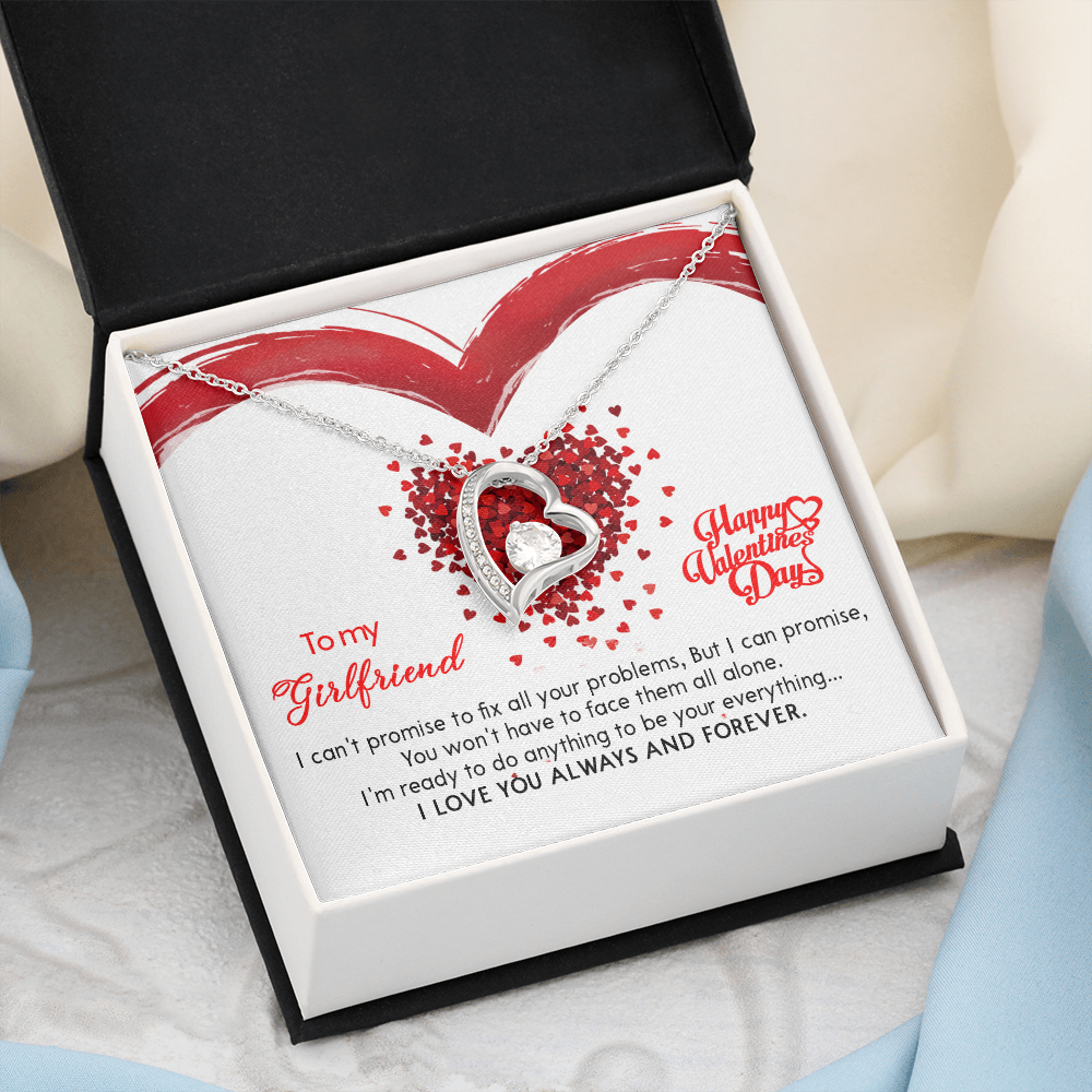 207C Valentine's Day Necklace Gift for Wife from Husband, I LOVE YOU Forever & Always
