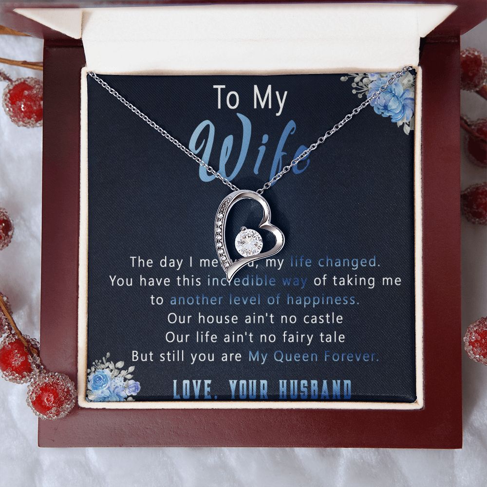 76C To My Wife Necklace, Necklace Gift For Wife,Women,Her, Gifts from Husband