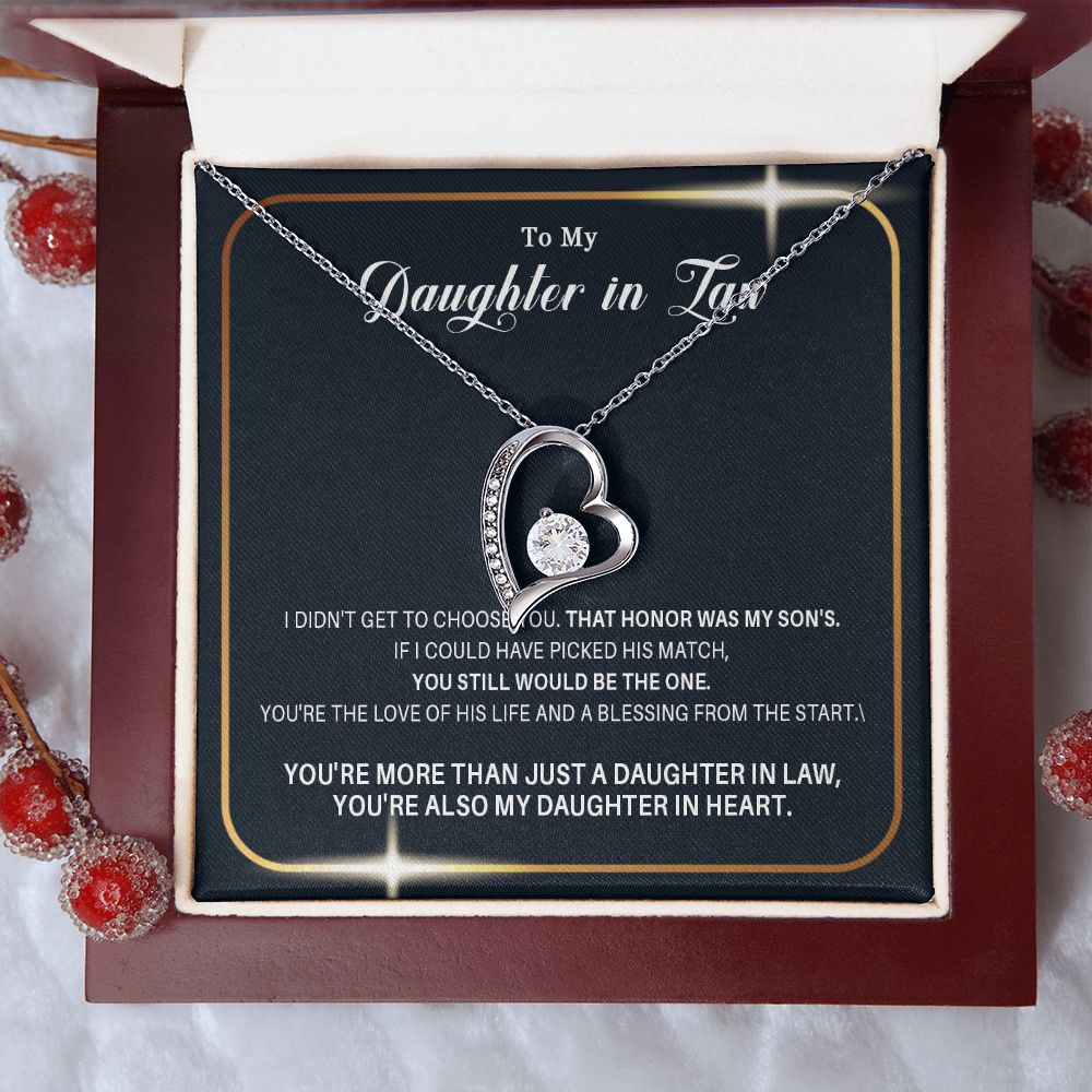 488C Daughter in Law Gifts Necklace From Mother in Law, Daughter Necklace Gifts