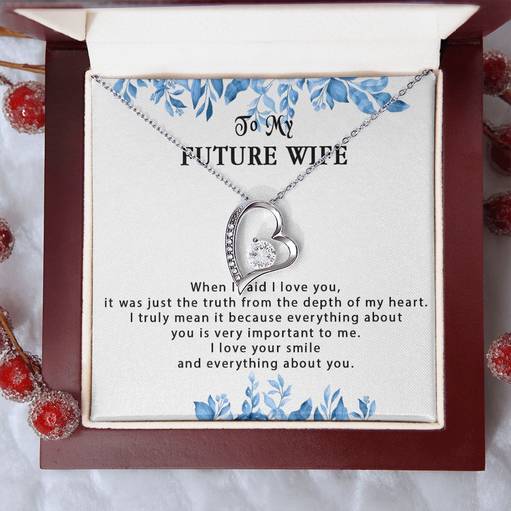 90C Girlfriend Necklace, Future Wife Necklace, To My Future Wife Necklace