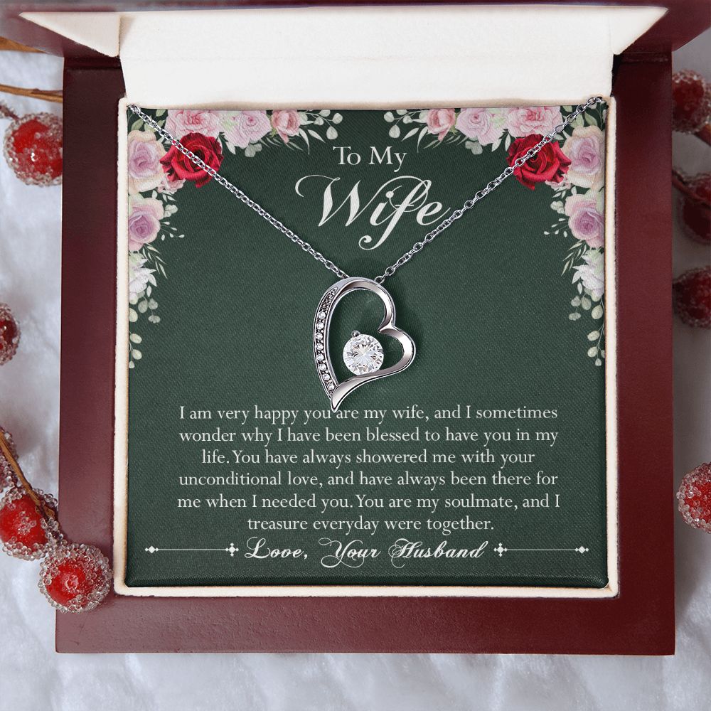 417C To My Wife Necklace Gift For Your Wife - Happy To Have You In My Life