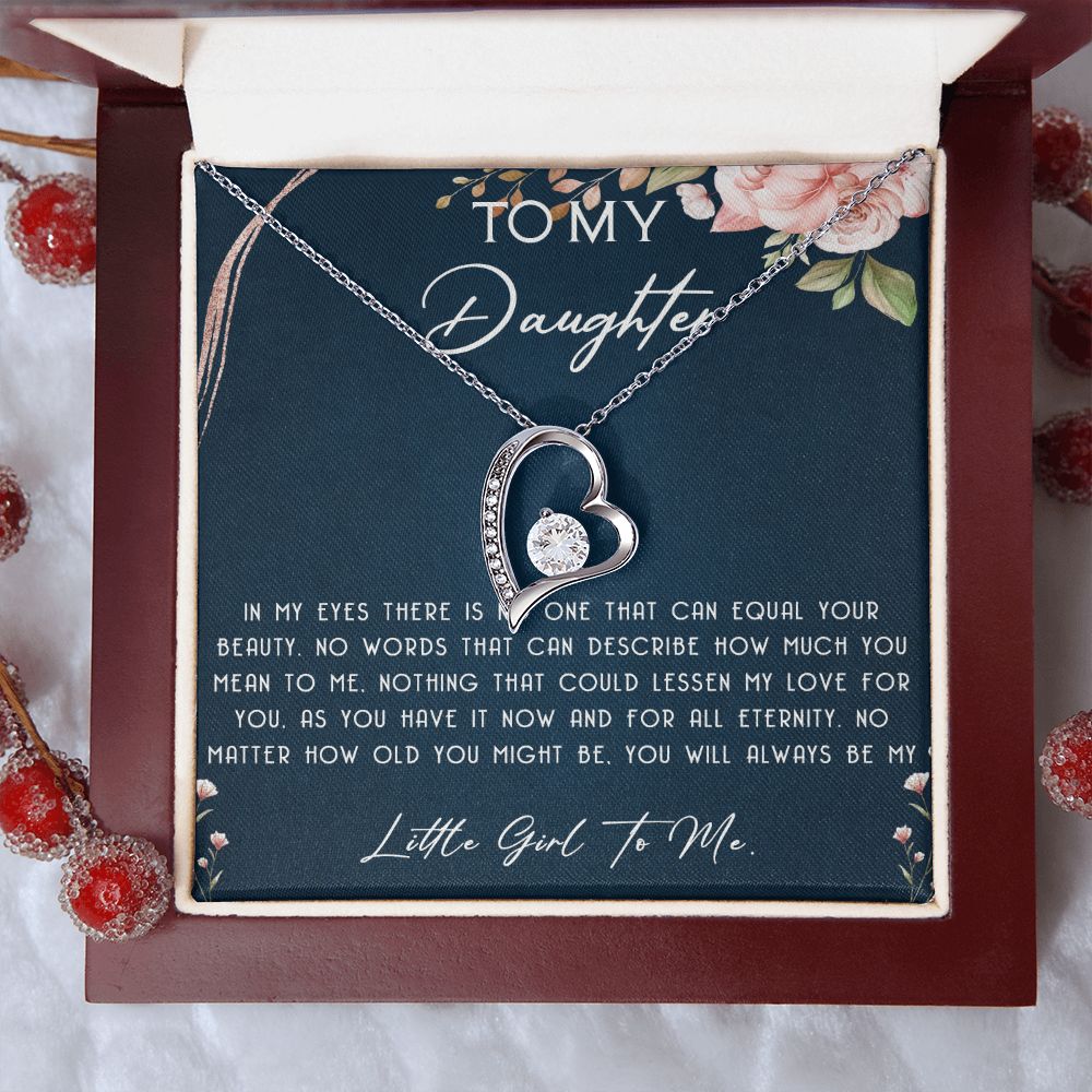 115C To My Daughter Necklace, Daughter Necklace, Mother To Daughter Gift Birthday