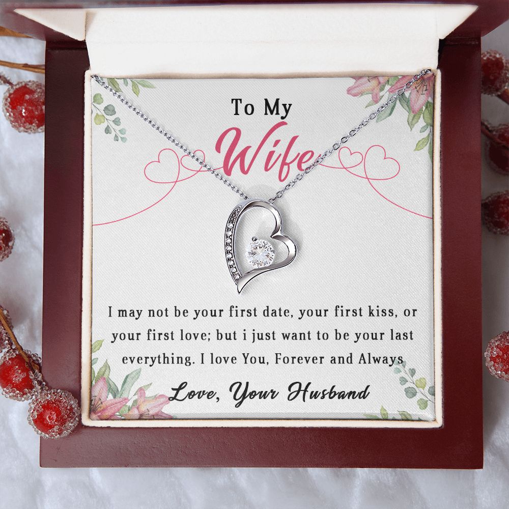 81C To My Wife Necklace, Wife Anniversary Gift From Husband, Necklace Gift Birthday